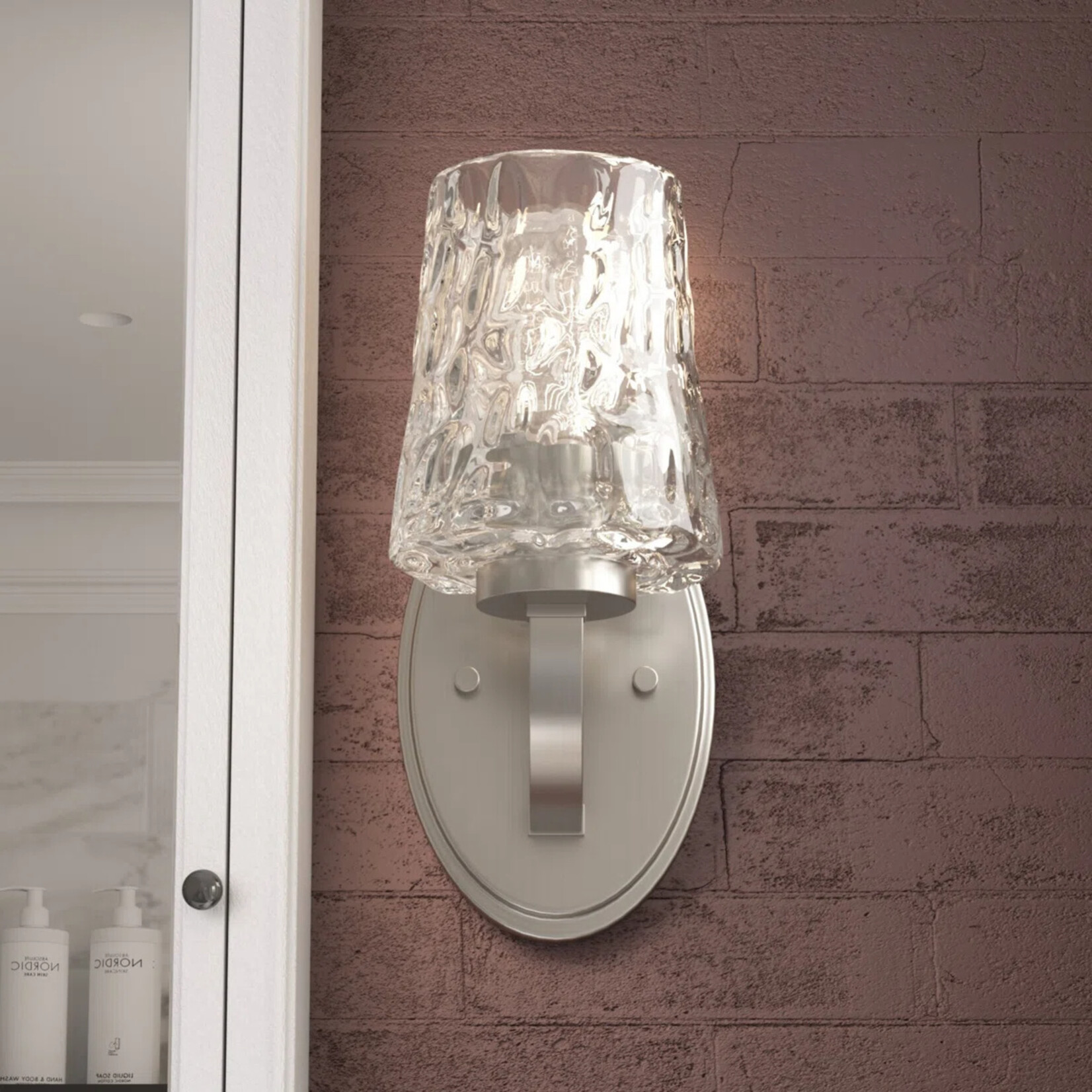 1 - Light Dimmable Wall Sconce