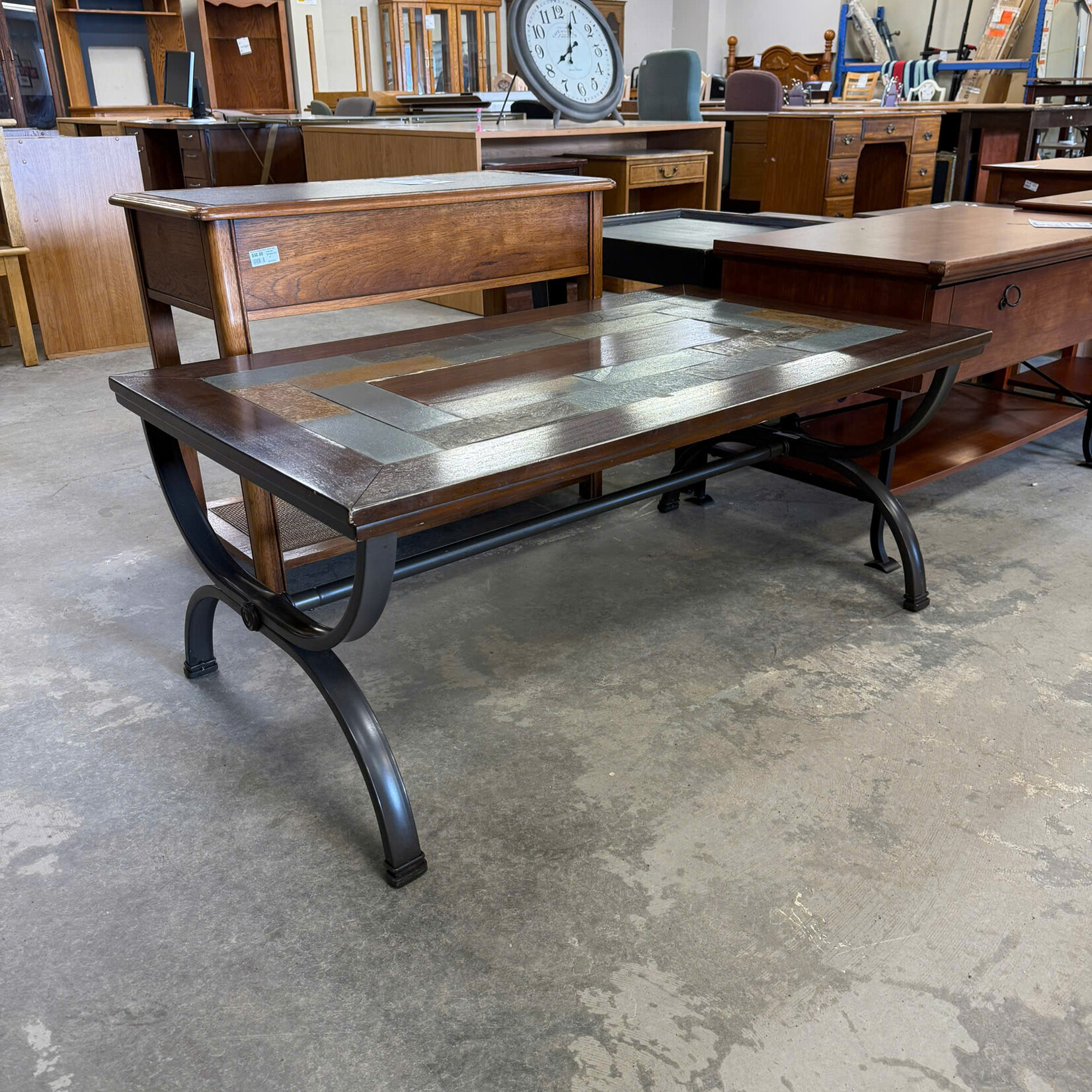 Stone Top Coffee Table