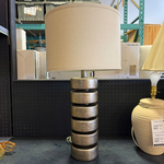 Table Lamp Stacked Disk Design