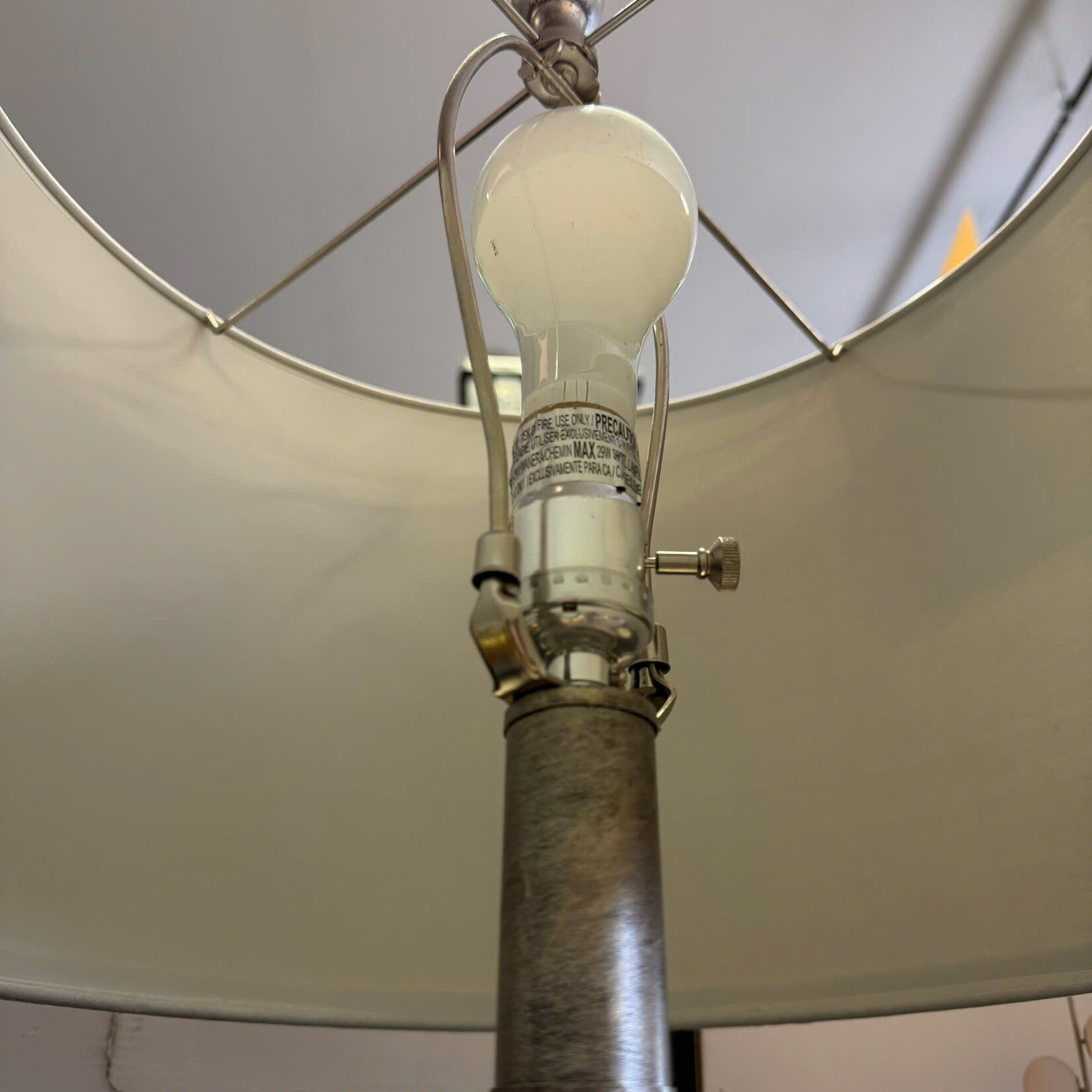 Table Lamp Stacked Disk Design