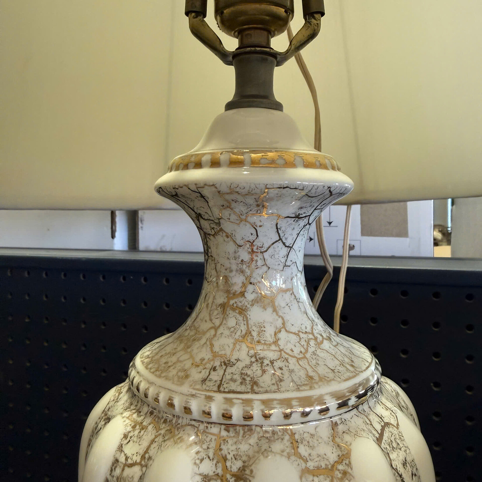 Table Lamp Wavy Shade