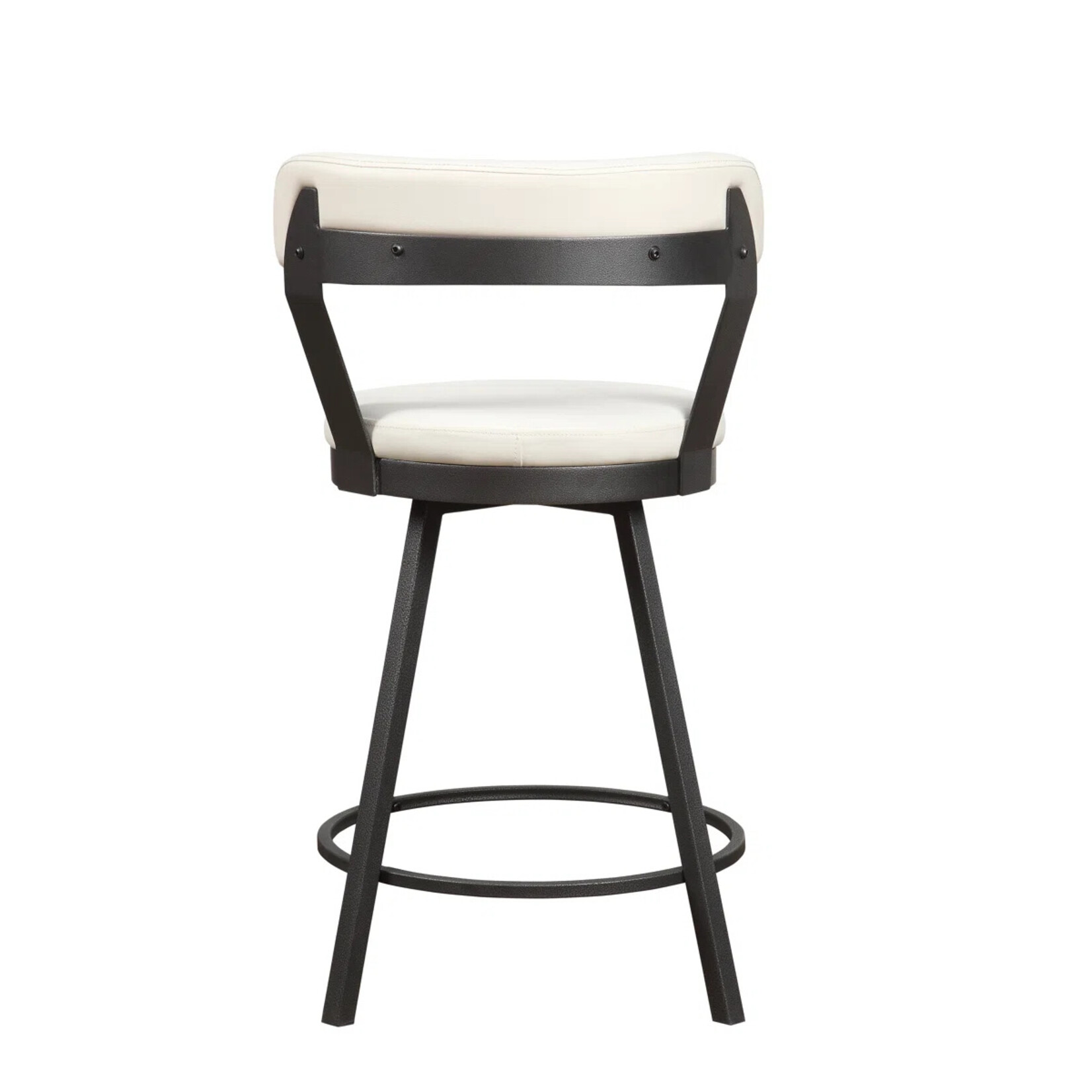 WayFair Canada Laub White Swivel Bar Stool