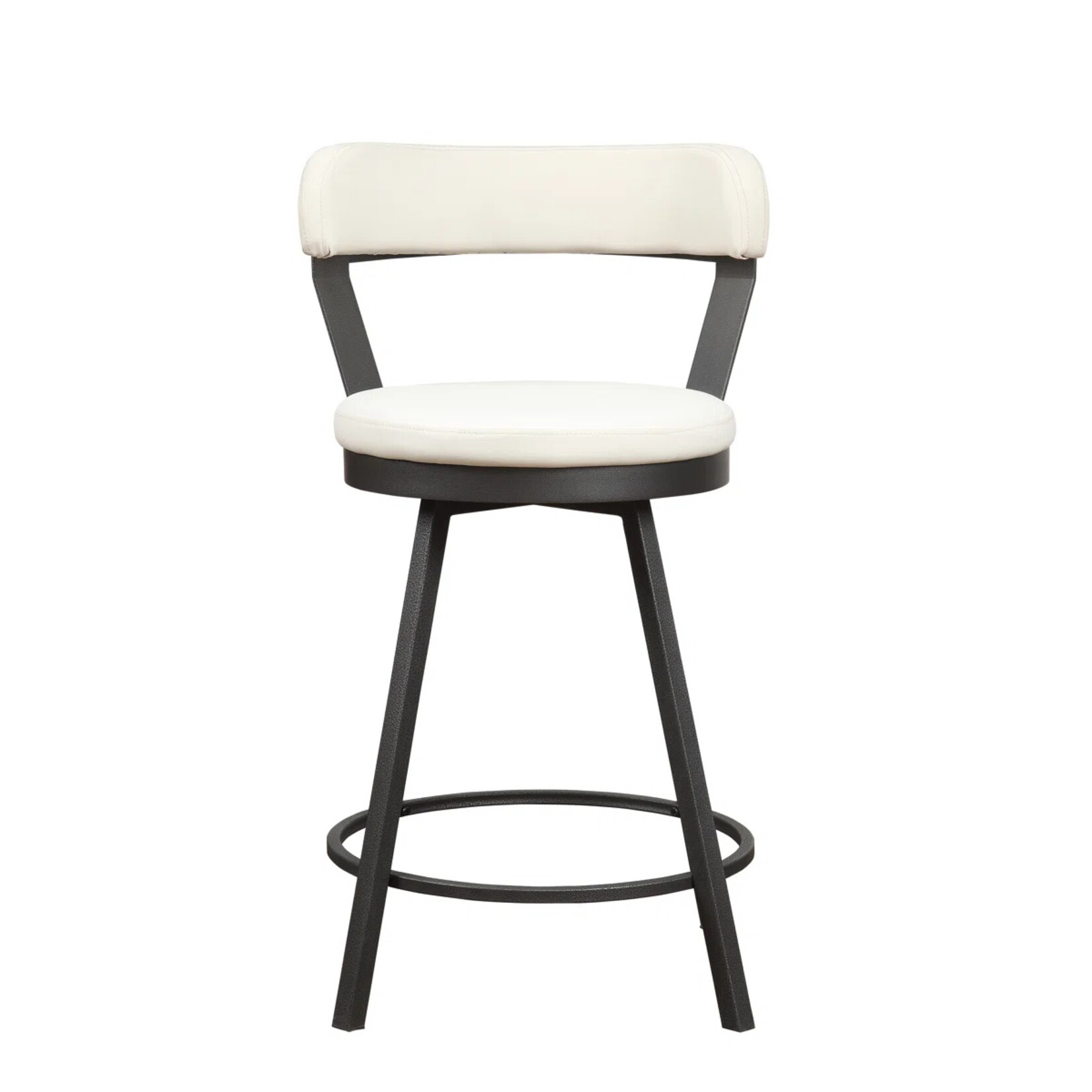 WayFair Canada Laub White Swivel Bar Stool