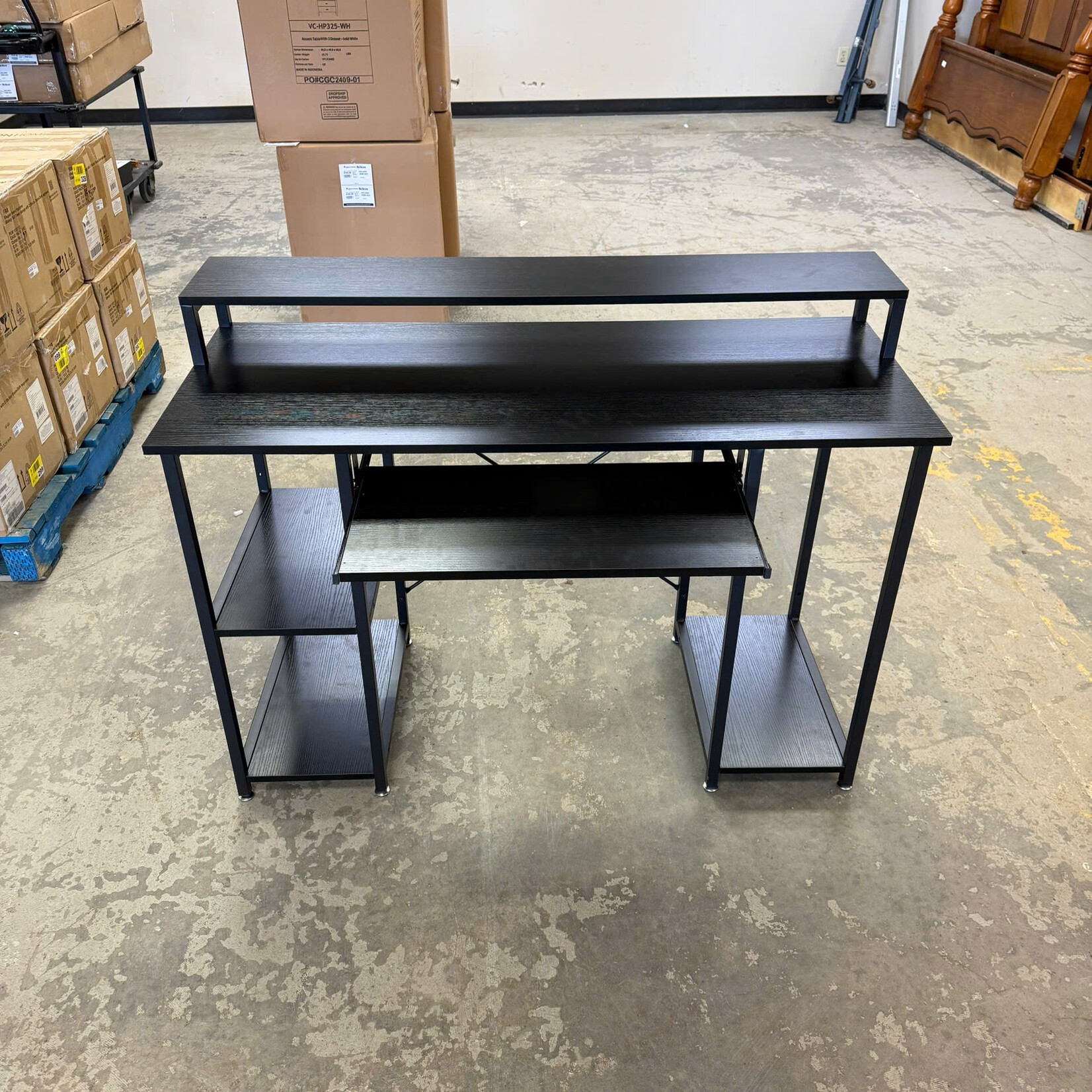 WayFair Canada Computer Desk w Storage Shelves