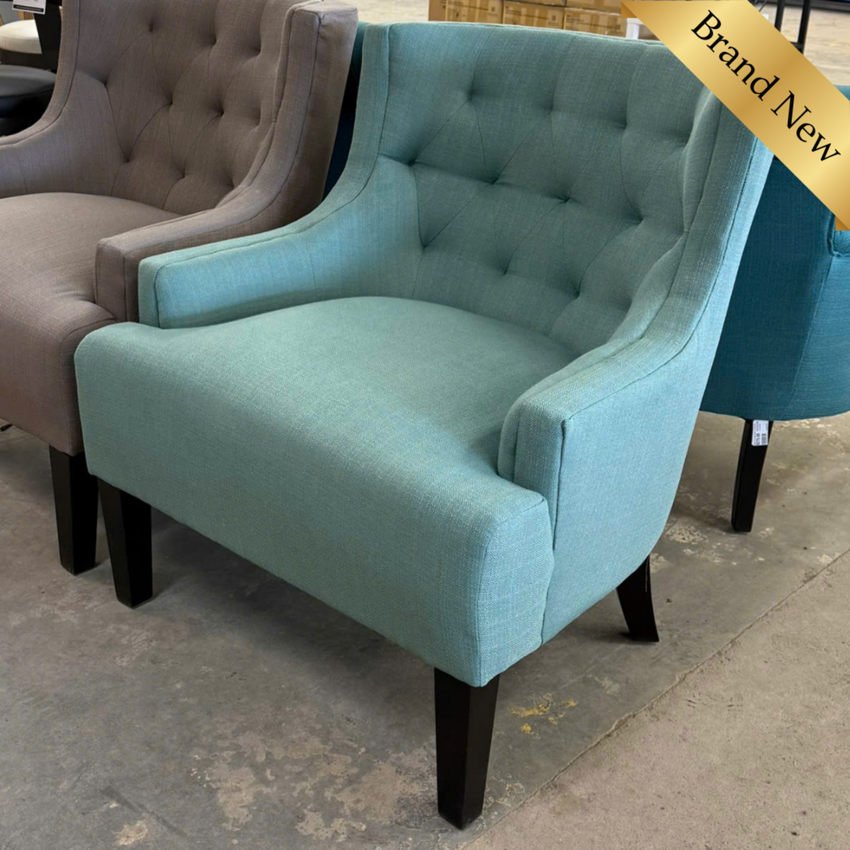 Armchair - Upholstery  Grey/Green