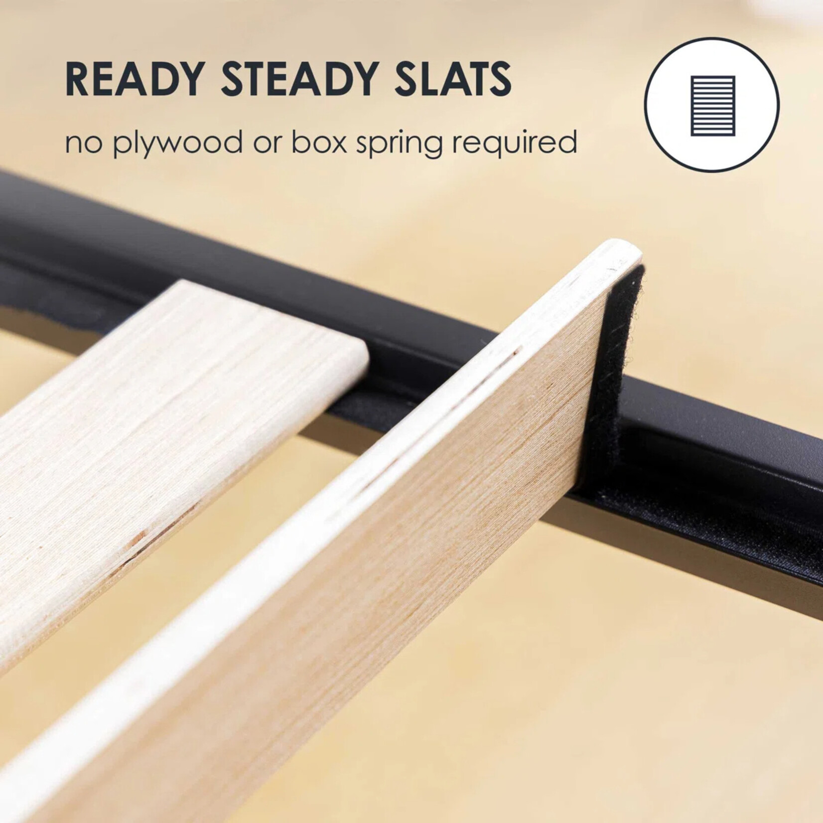 14" Steel Full Bed Frame