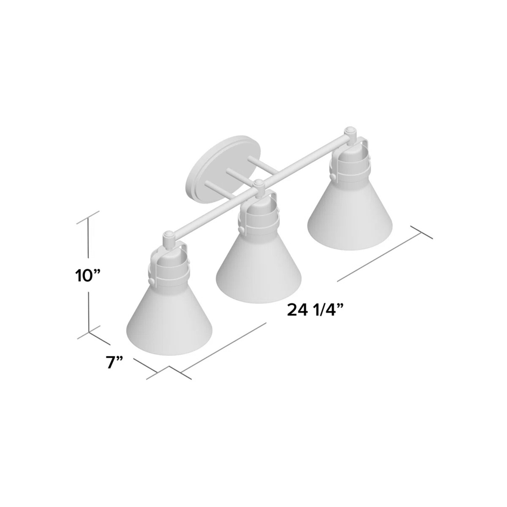Urbana 3-Light Dimmable