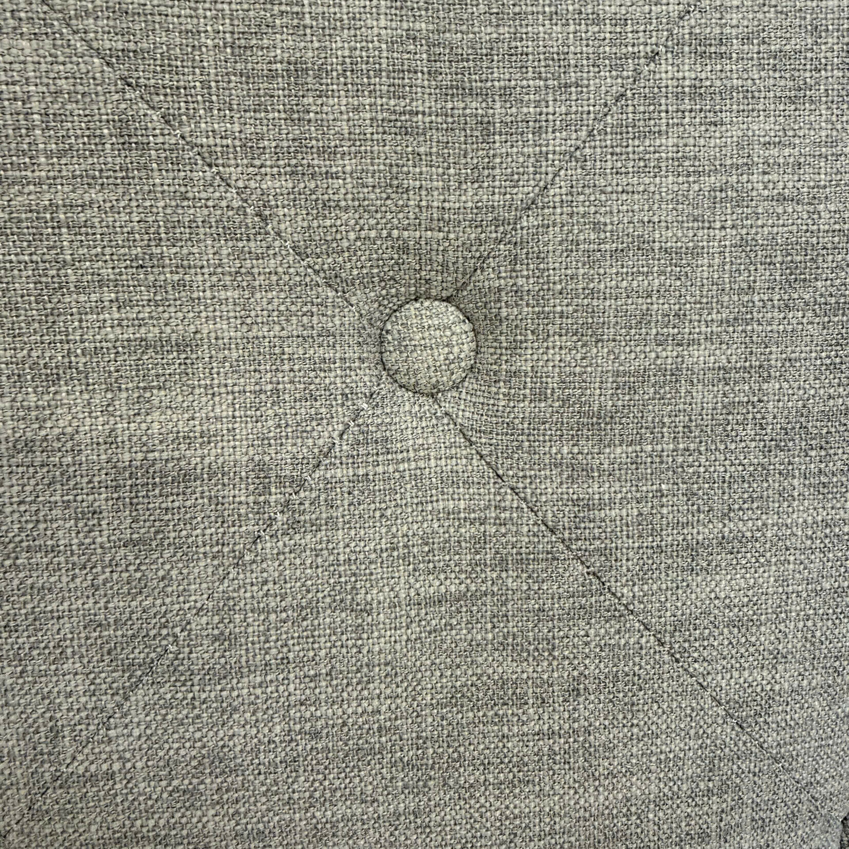 Queen Bed Light Grey Headboard