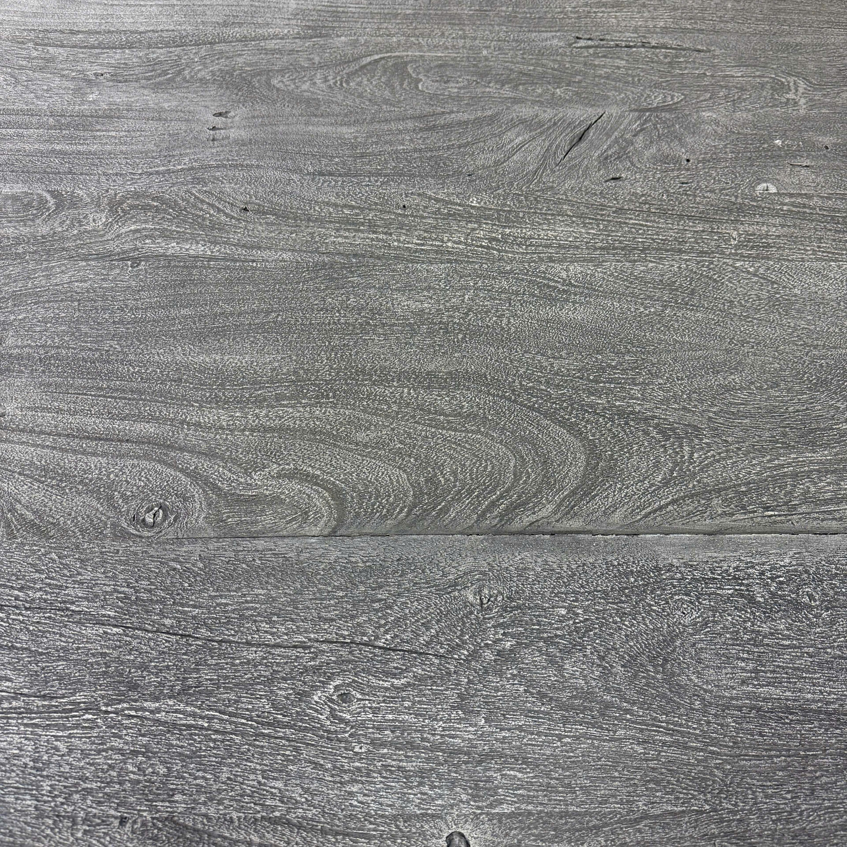 Grey Wooden Dining Table