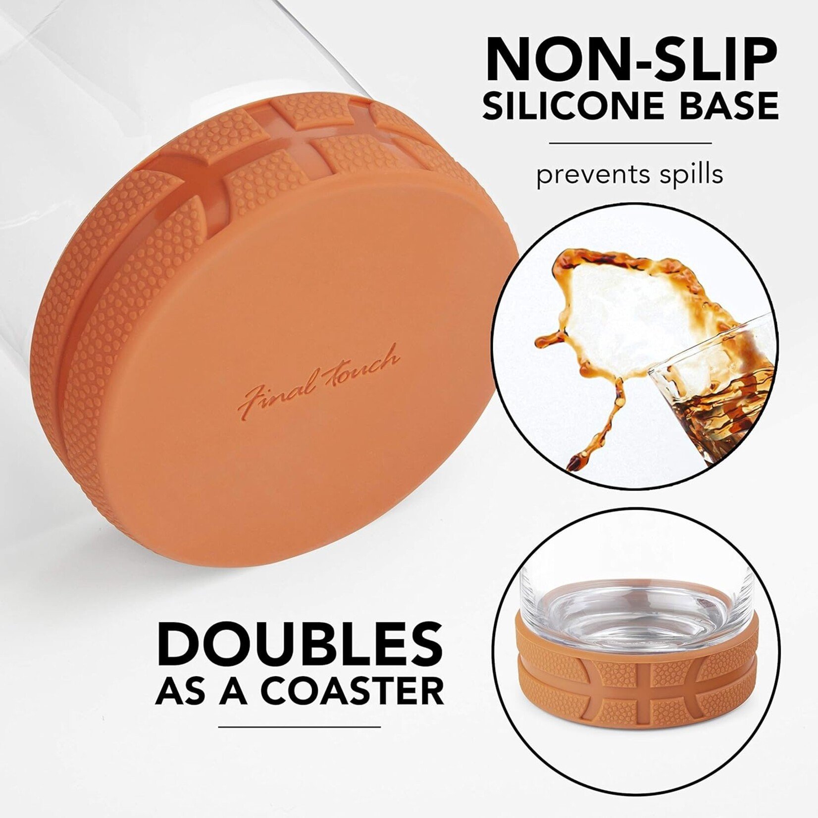 Set of 2 Basketball Glasses