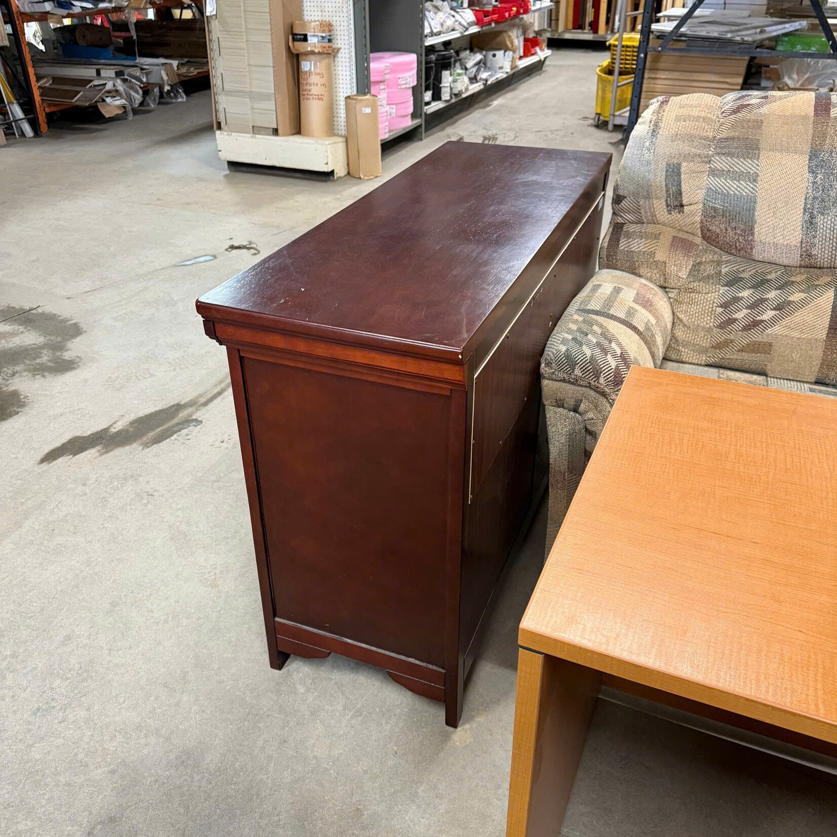 Dark Brown 6 Drawer Dresser