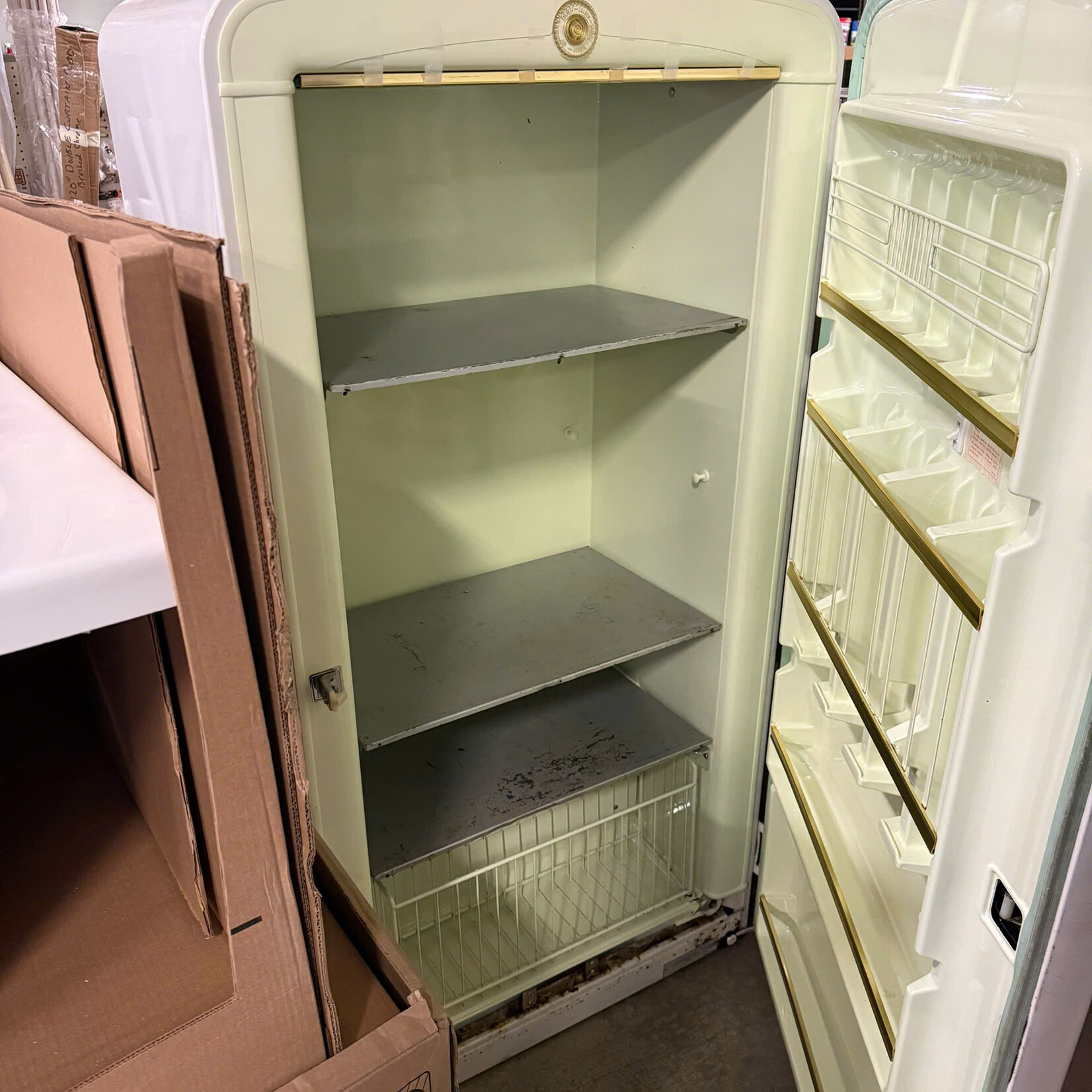 Vintage Refrigerator
