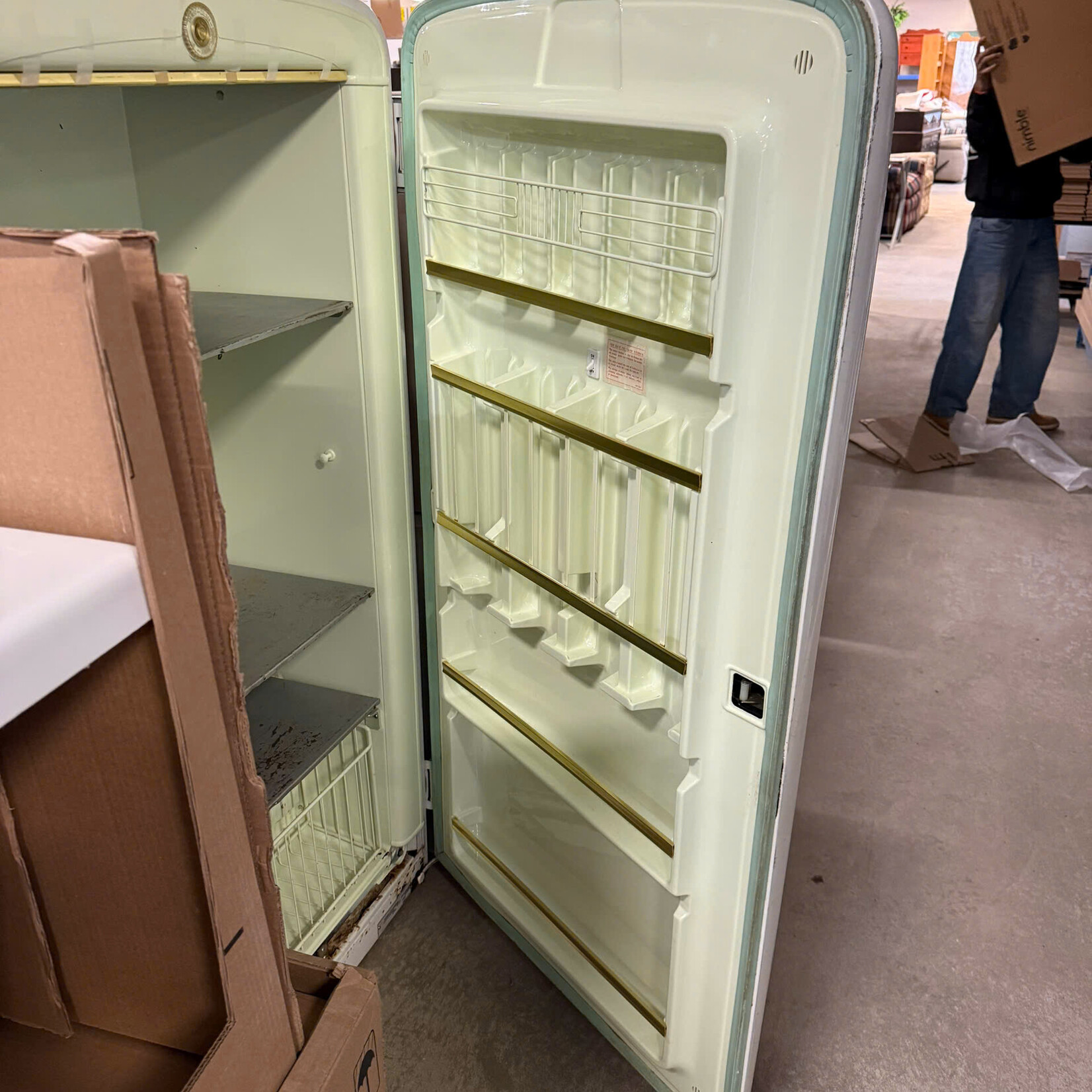 Vintage Refrigerator