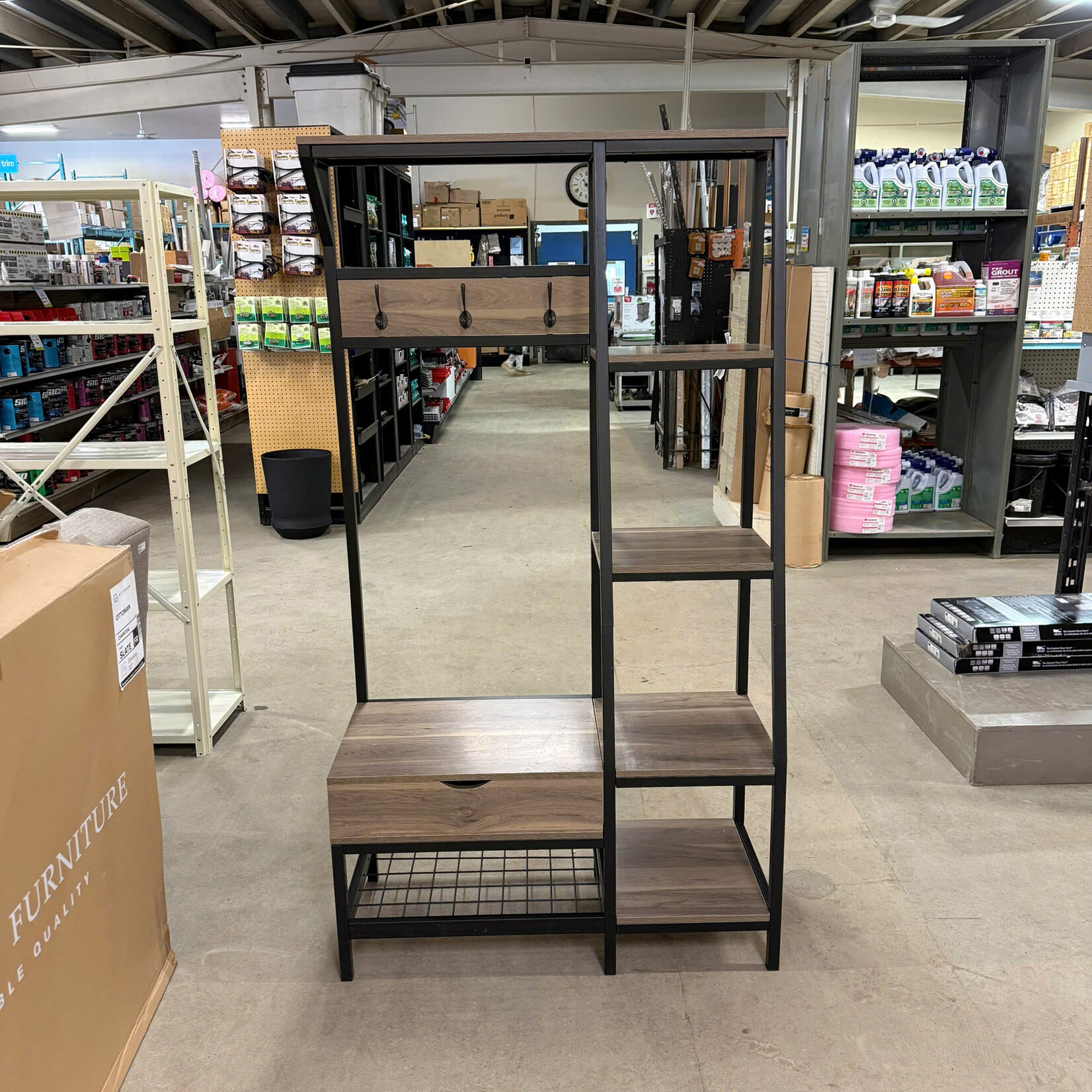 Entry Way Coat/Shoe Rack