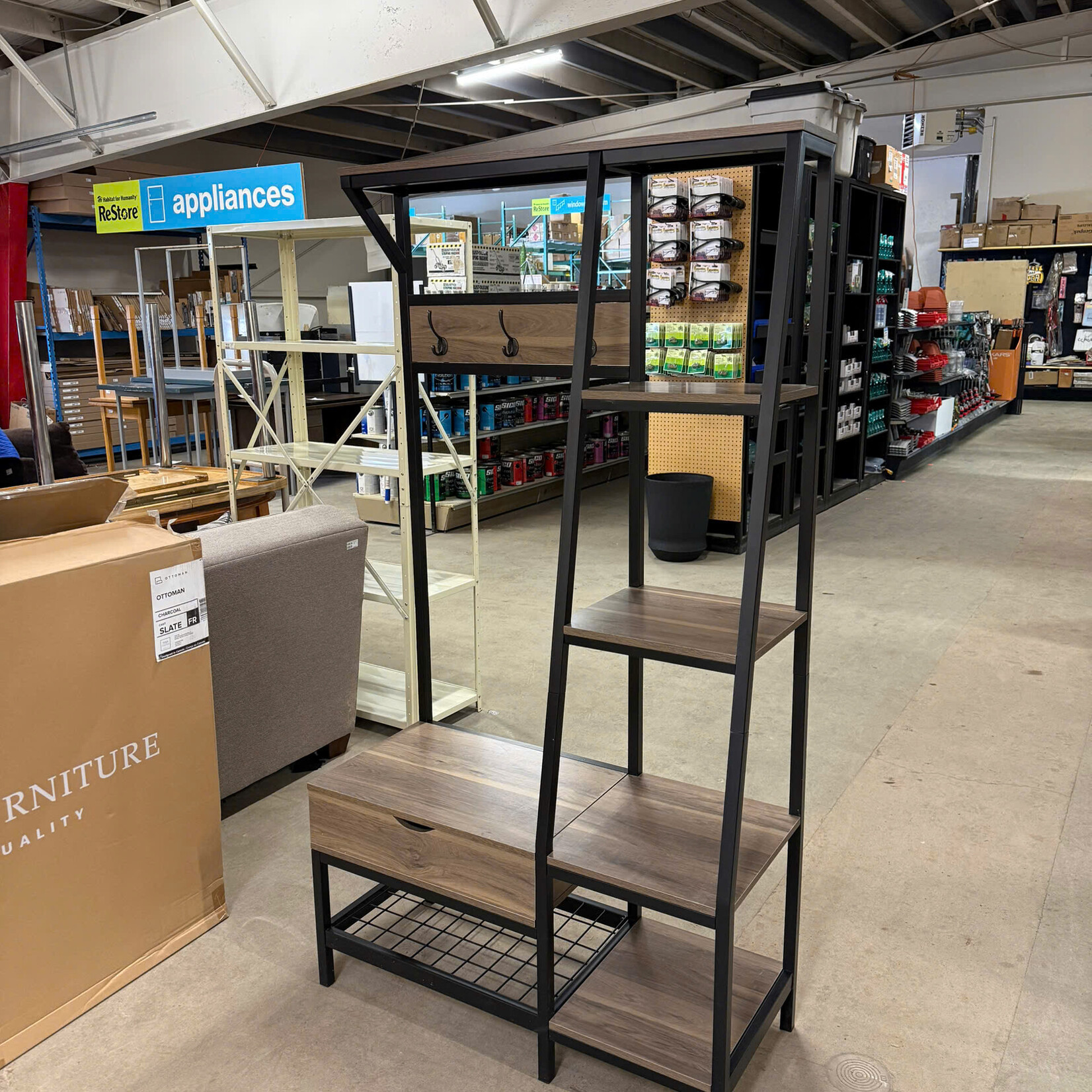 Entry Way Coat/Shoe Rack