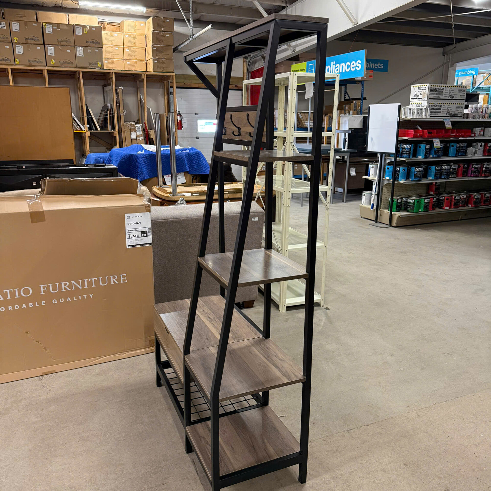 Entry Way Coat/Shoe Rack