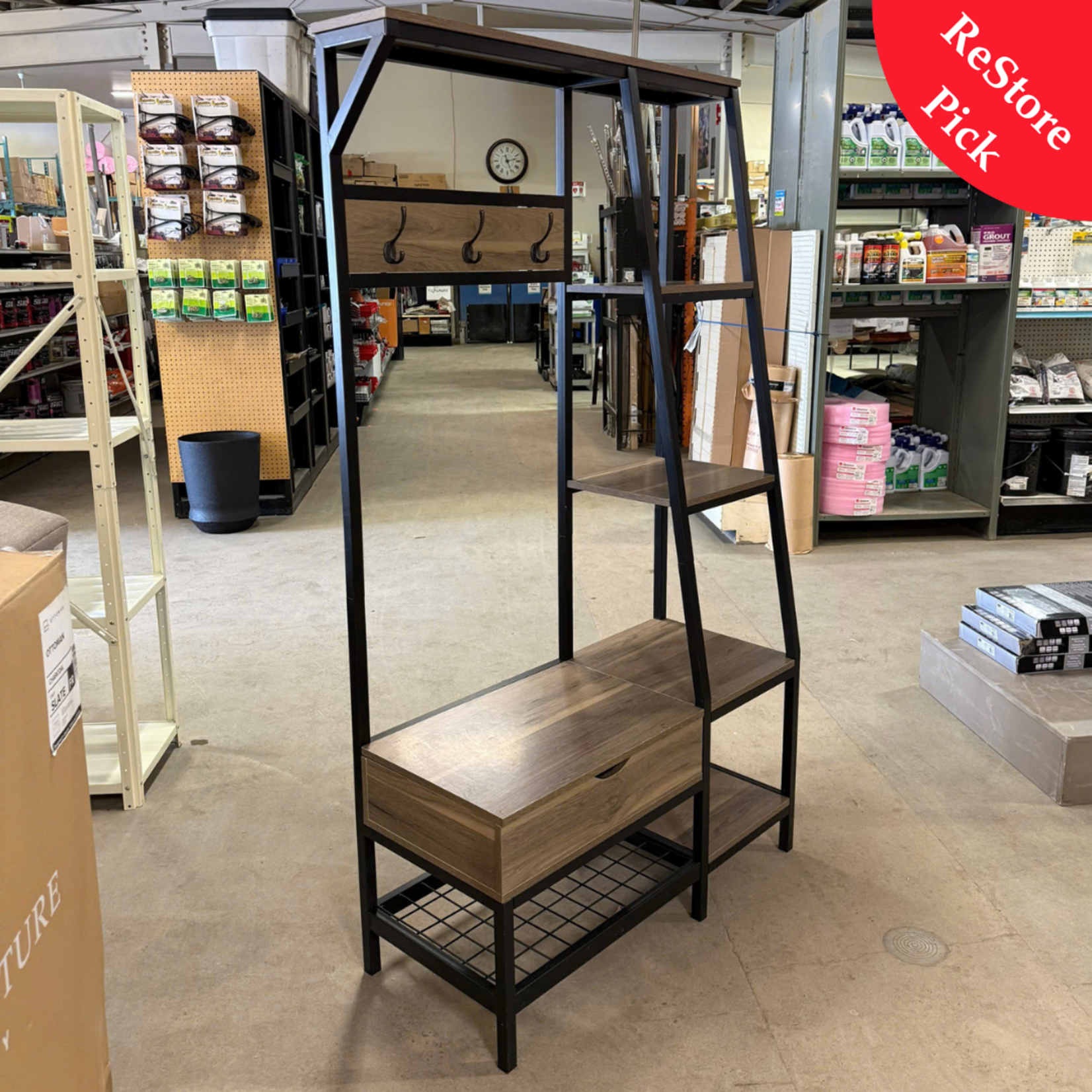 Entry Way Coat/Shoe Rack