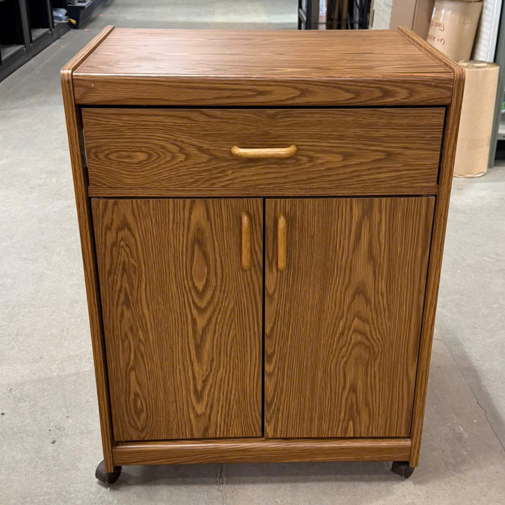 1 Drawer 2 Door Microwave Cabinet