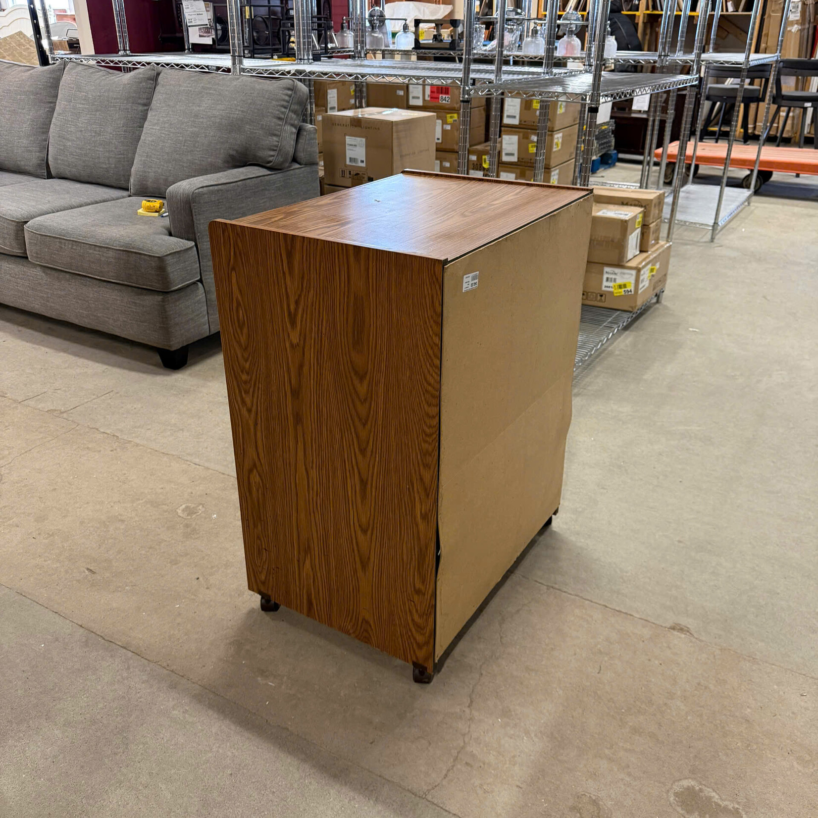 1 Drawer 2 Door Microwave Cabinet