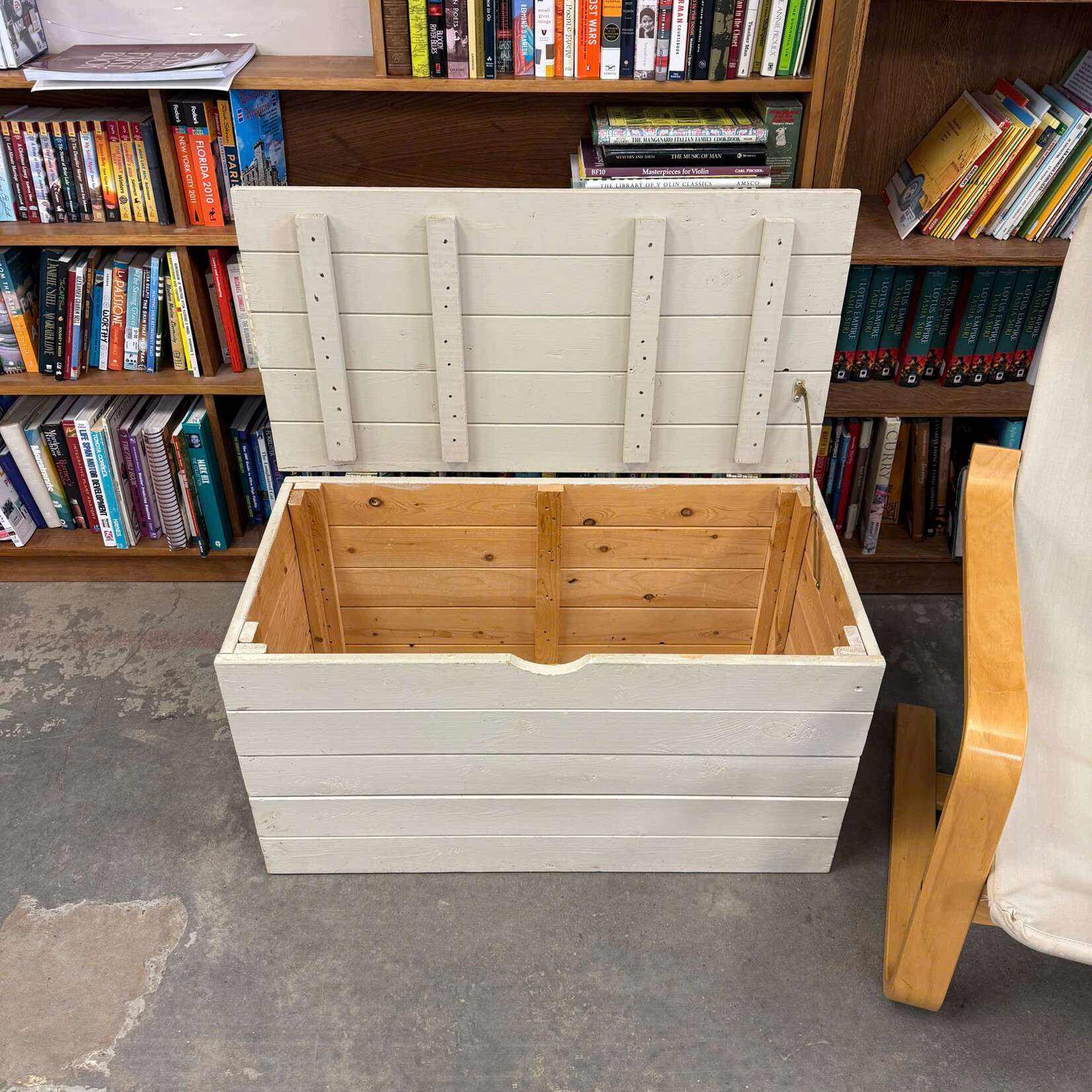 Beige Storage Crate
