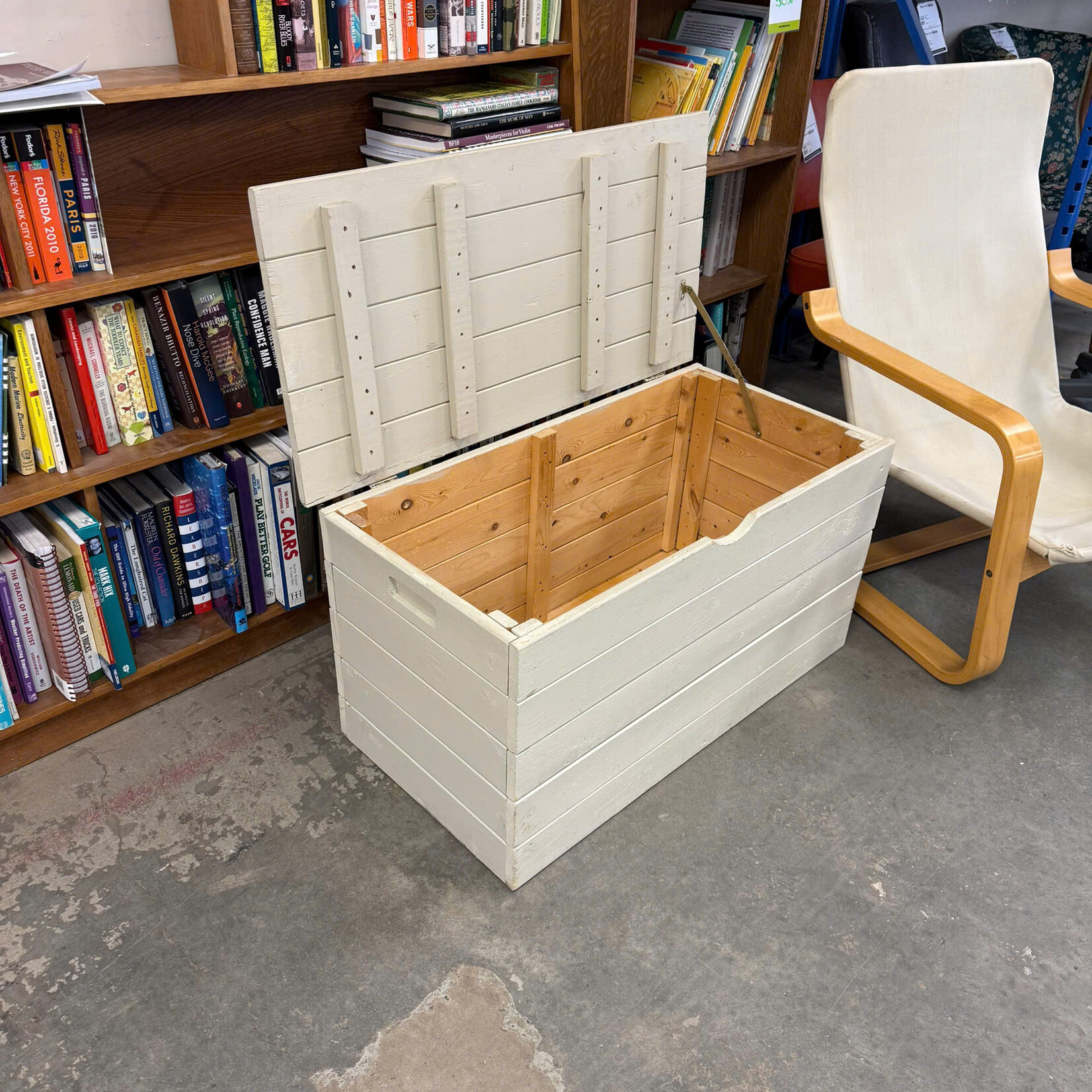 Beige Storage Crate