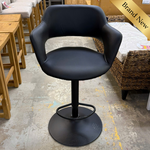 Black Metal Bar Stool