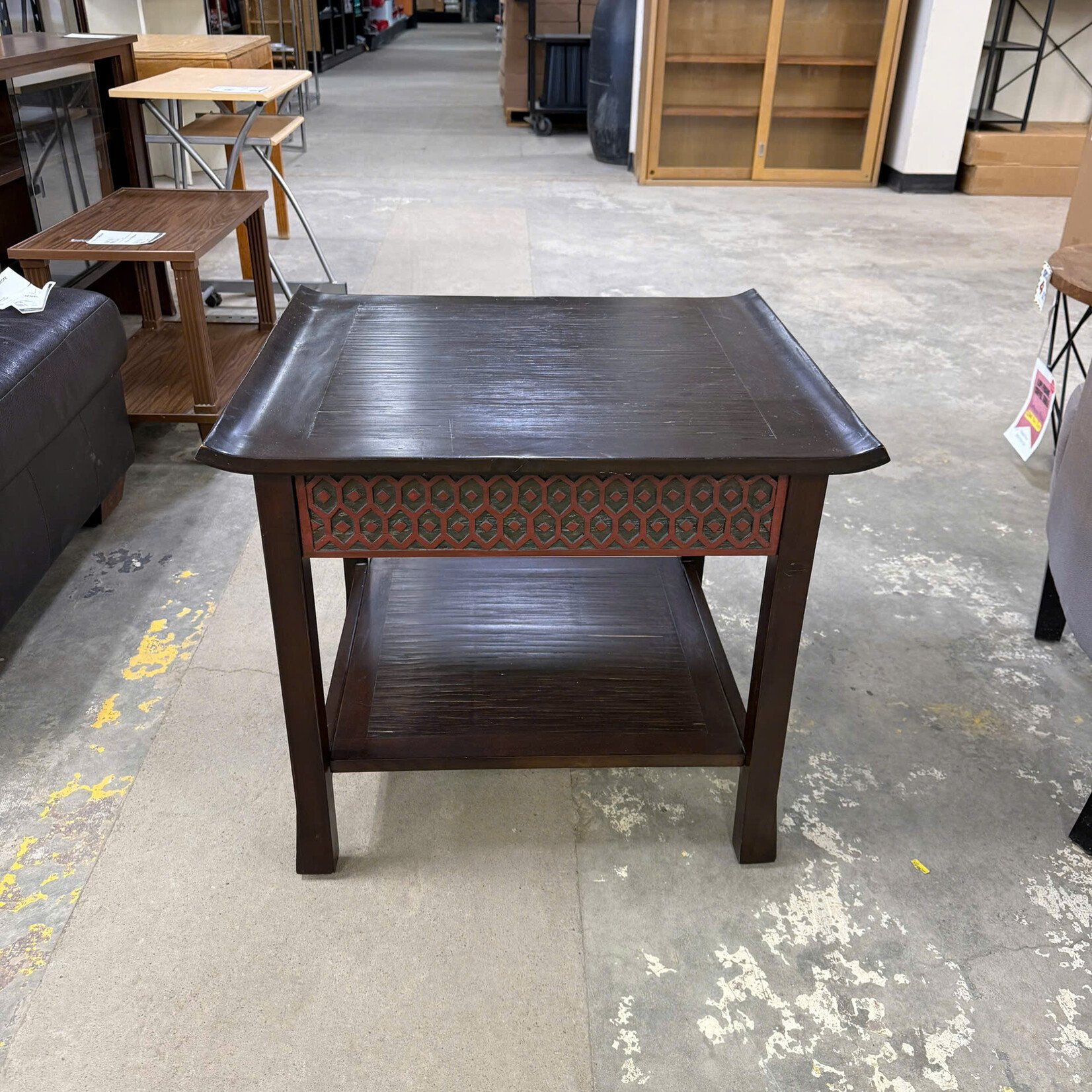 End Table Concave Edge