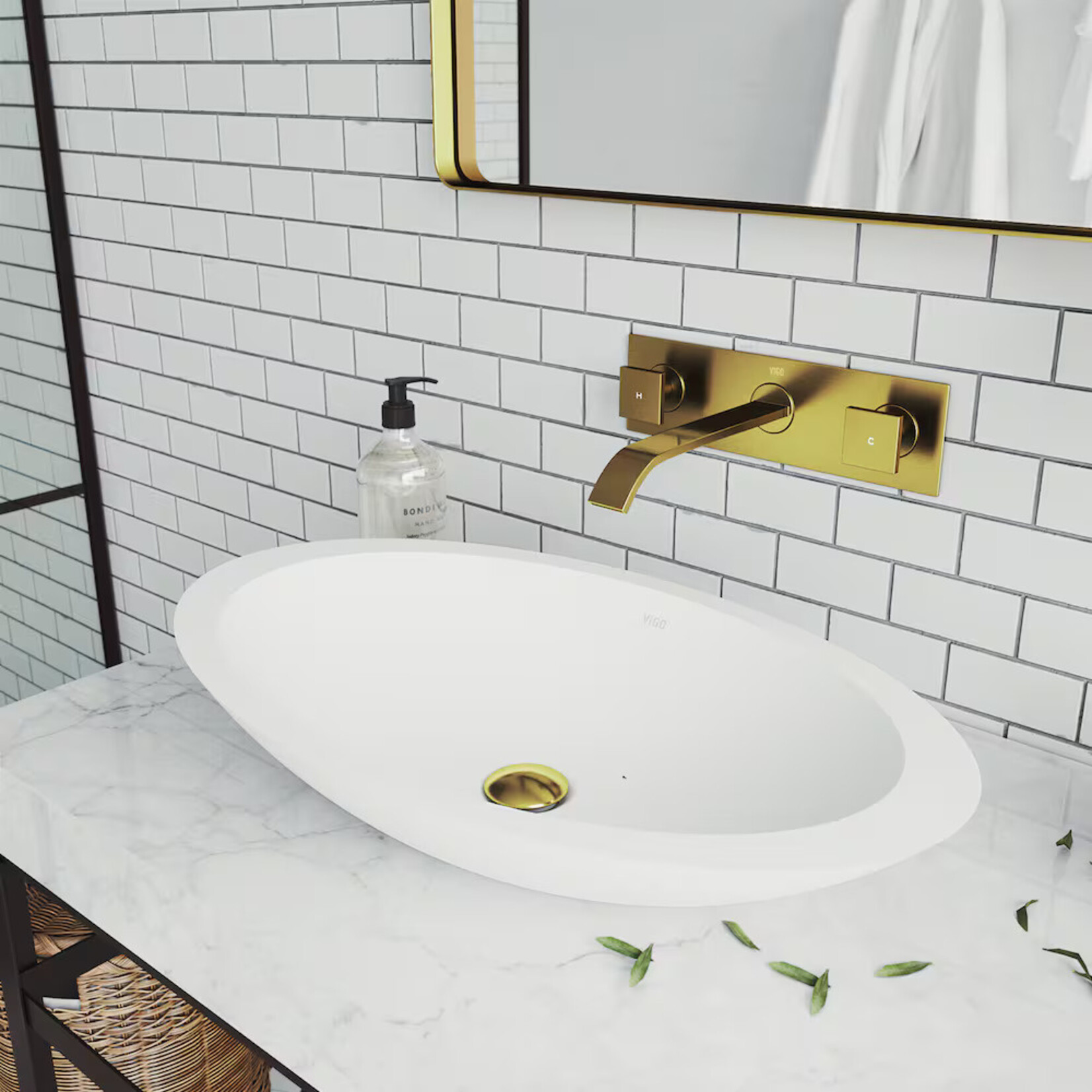 VIGO Matte Gold Faucet
