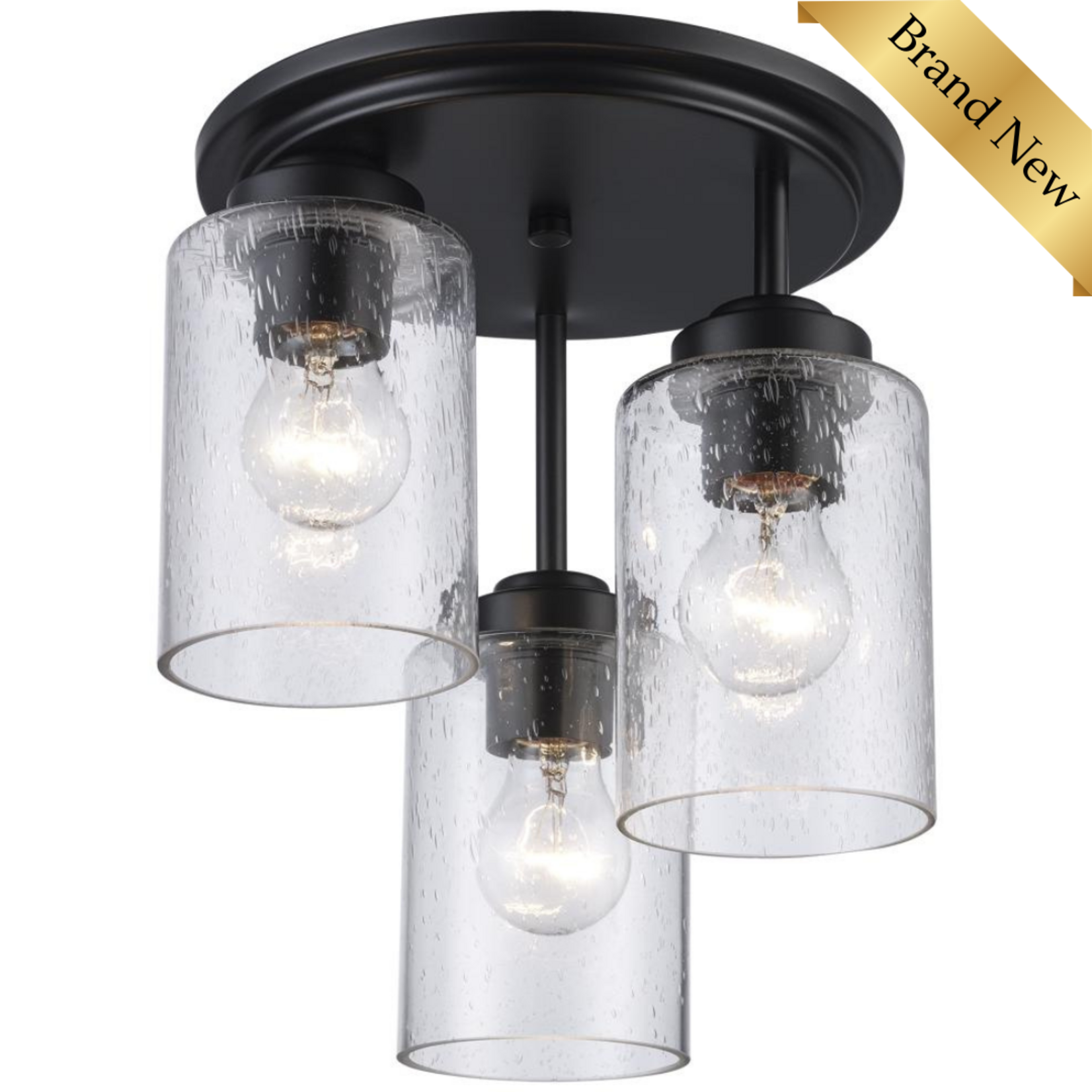 3Lt Flush Mount Ceiling Light