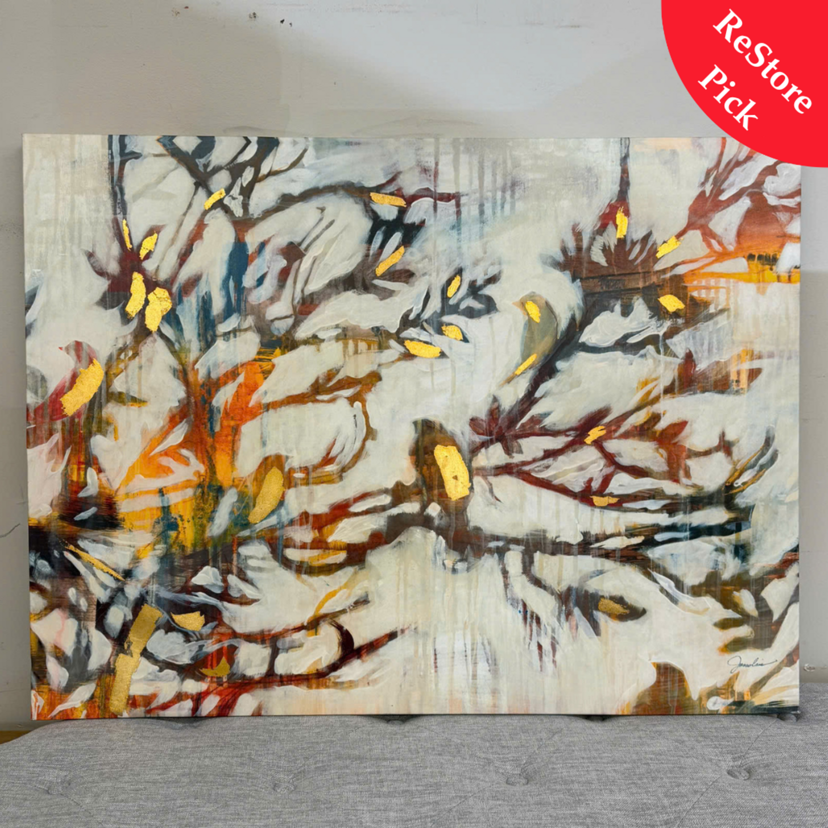 Gold Textured Picture