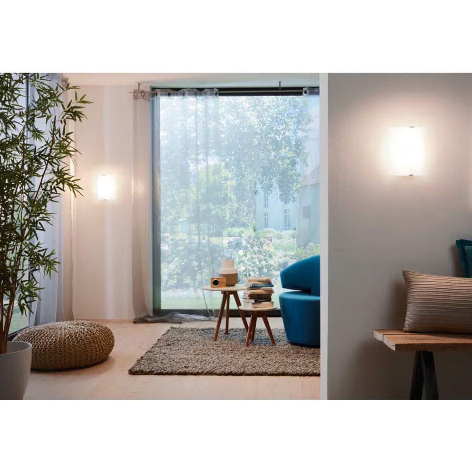 Chrome Wall Sconce Light