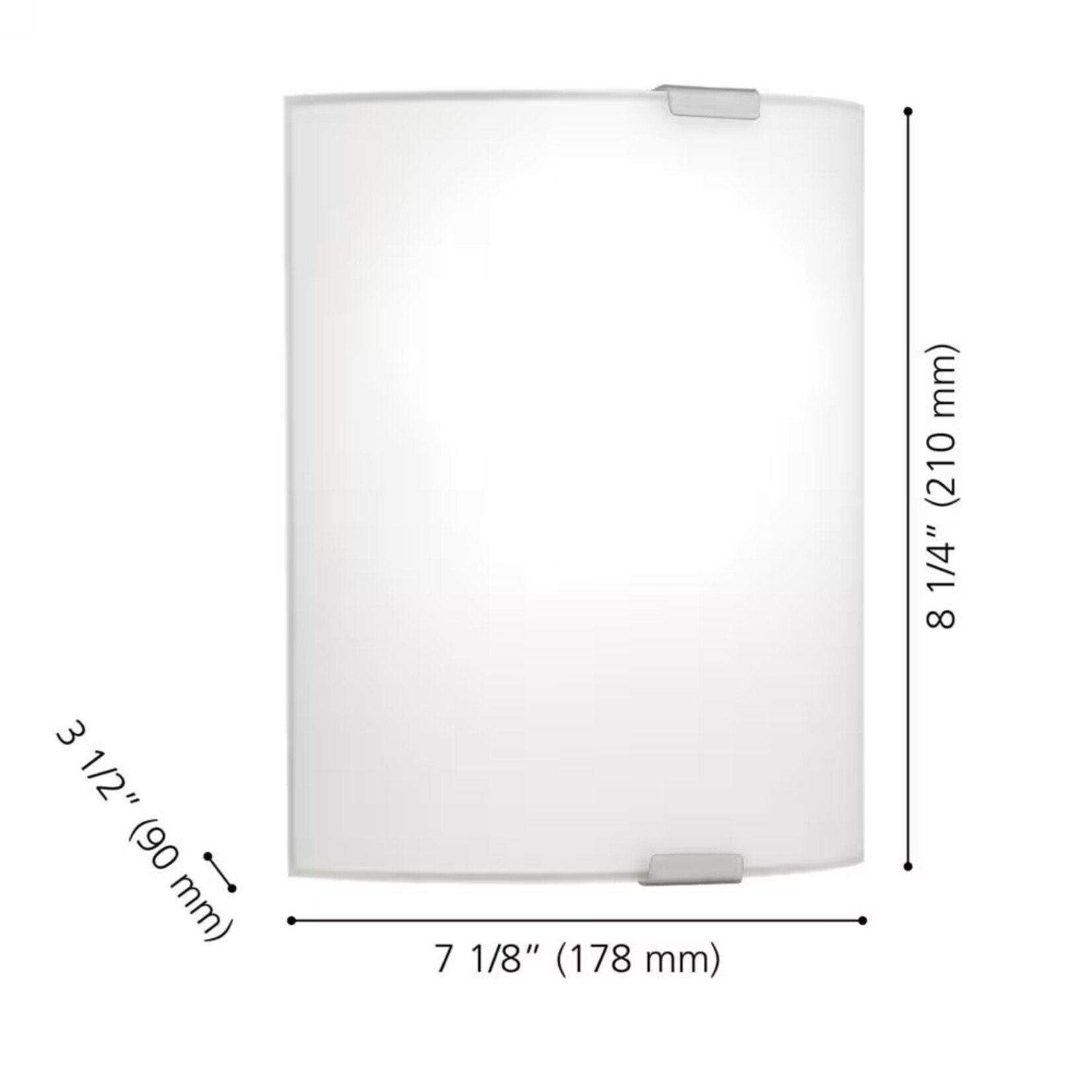 Chrome Wall Sconce Light