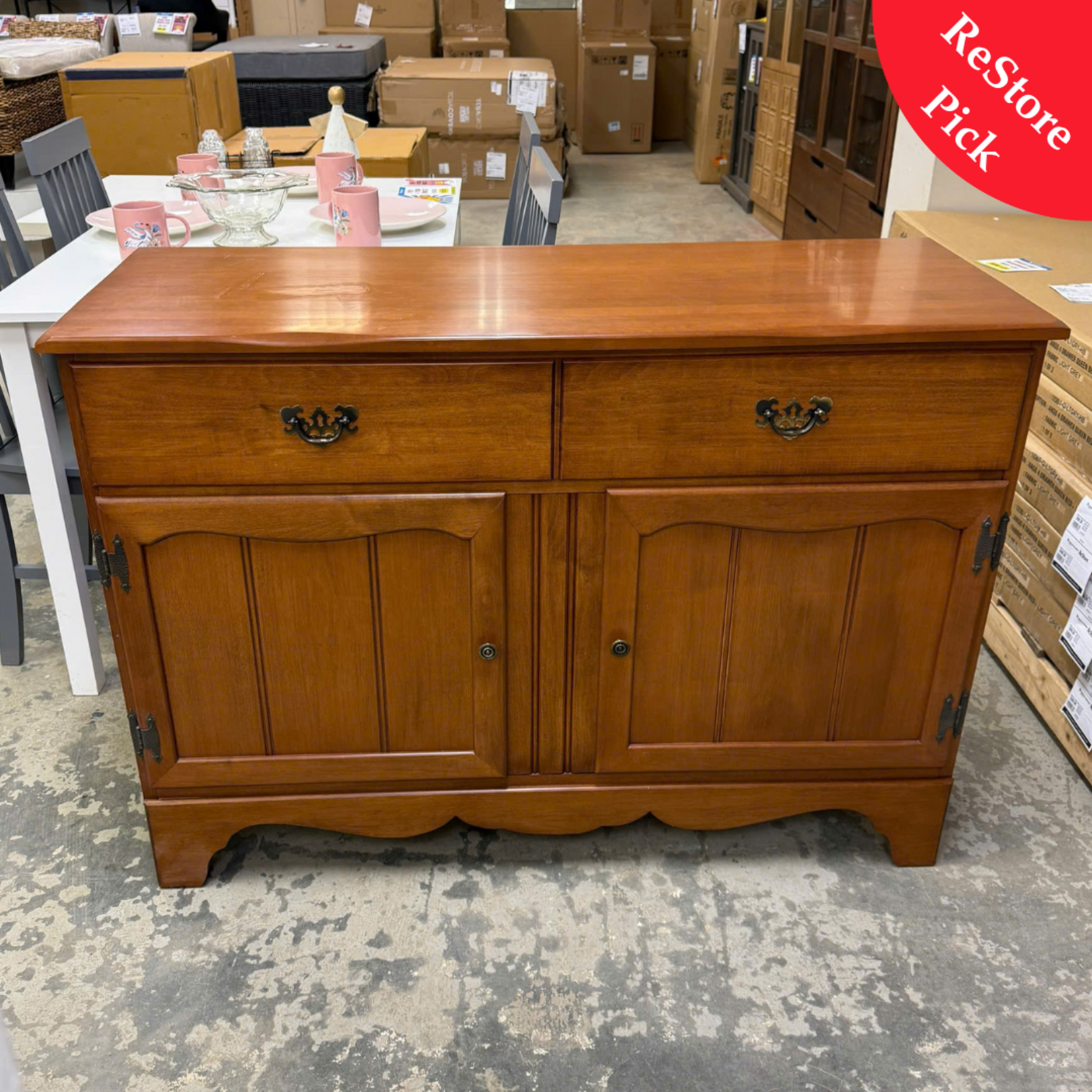 Maple Wood Sideboard