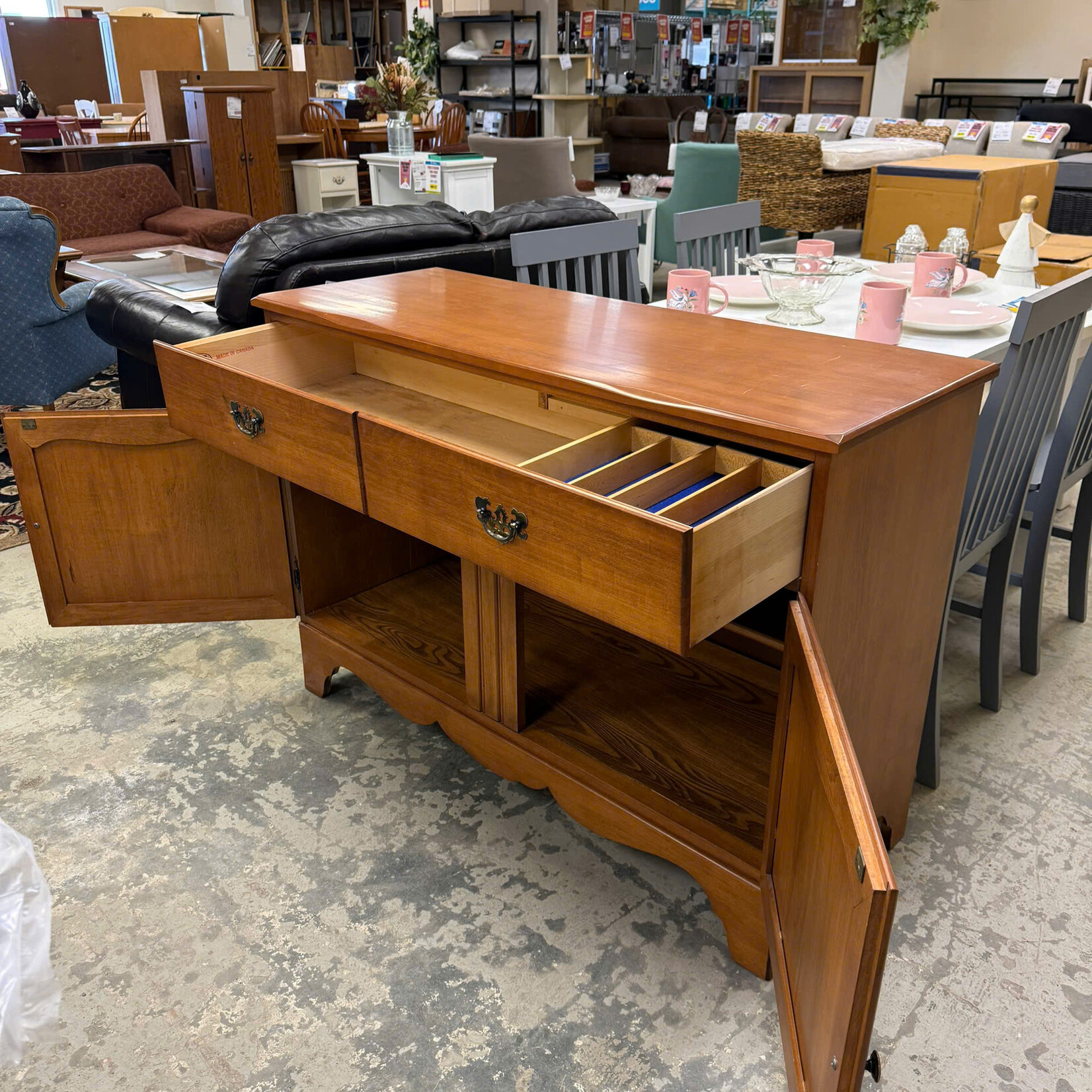 Maple Wood Sideboard
