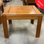 Square Brown End Table