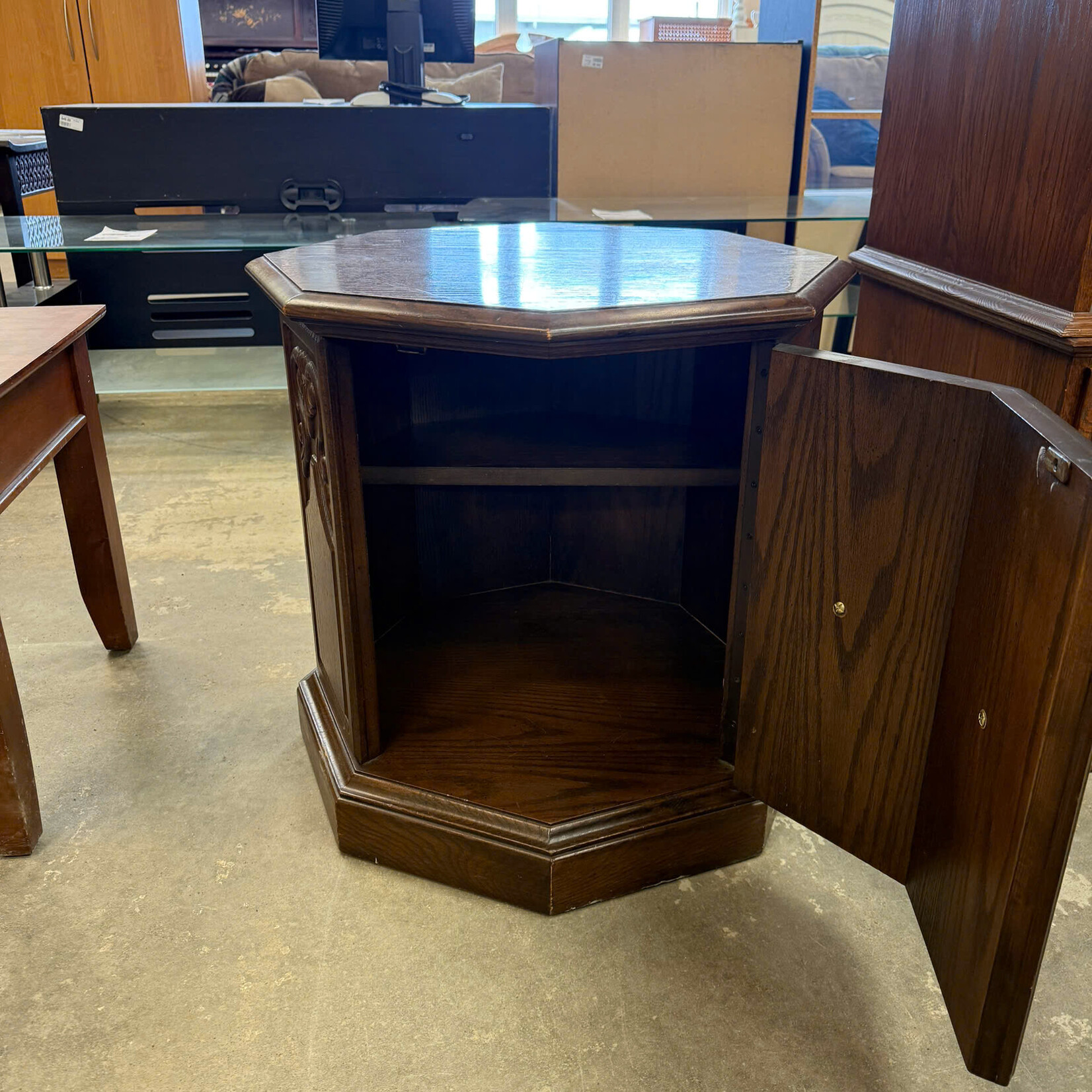 Octagonal End Table