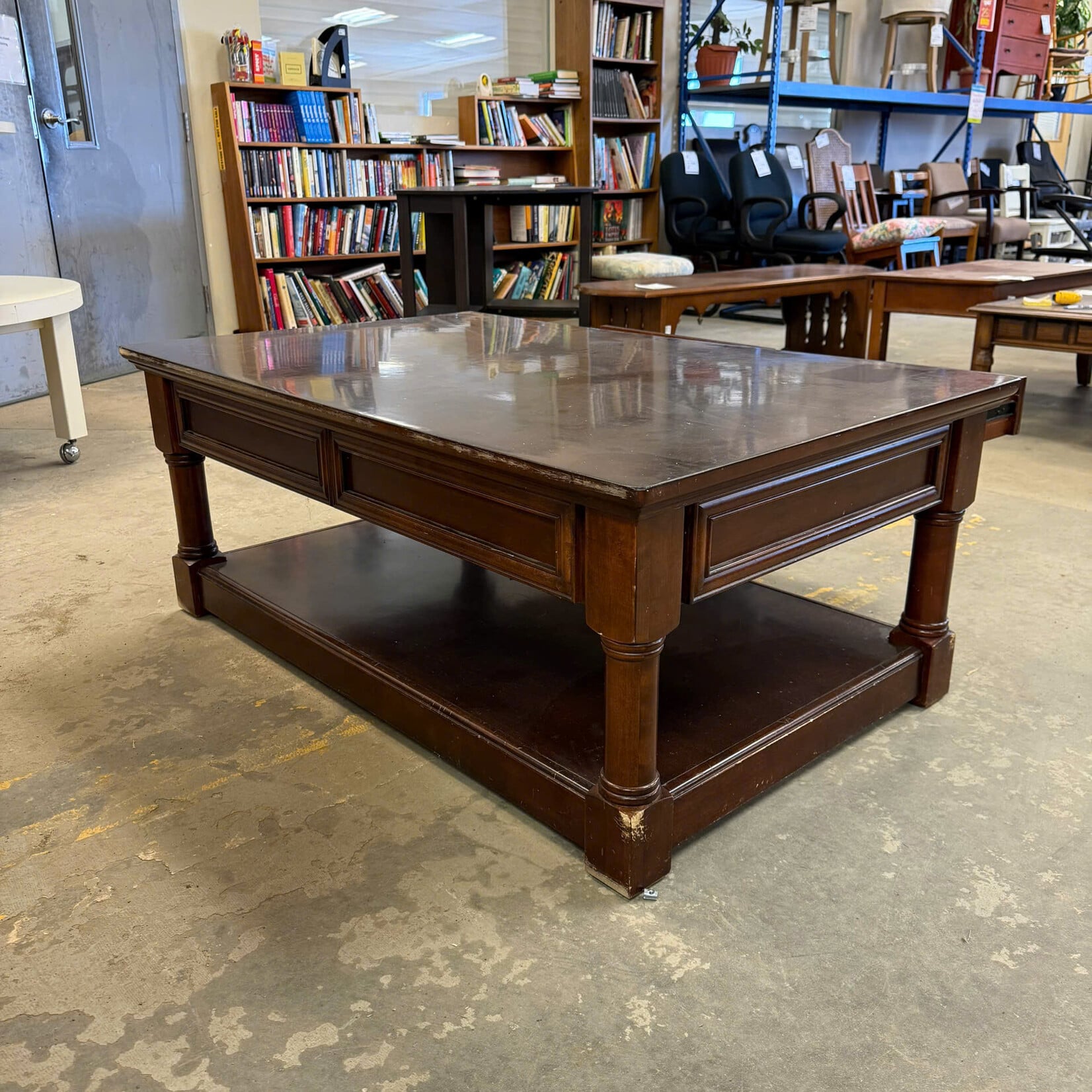 2 Drawer Coffee Table