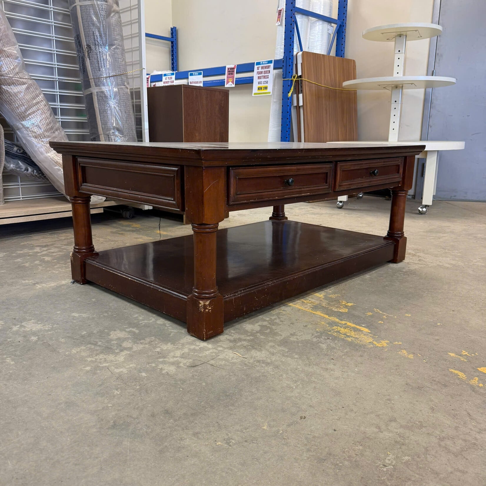 2 Drawer Coffee Table