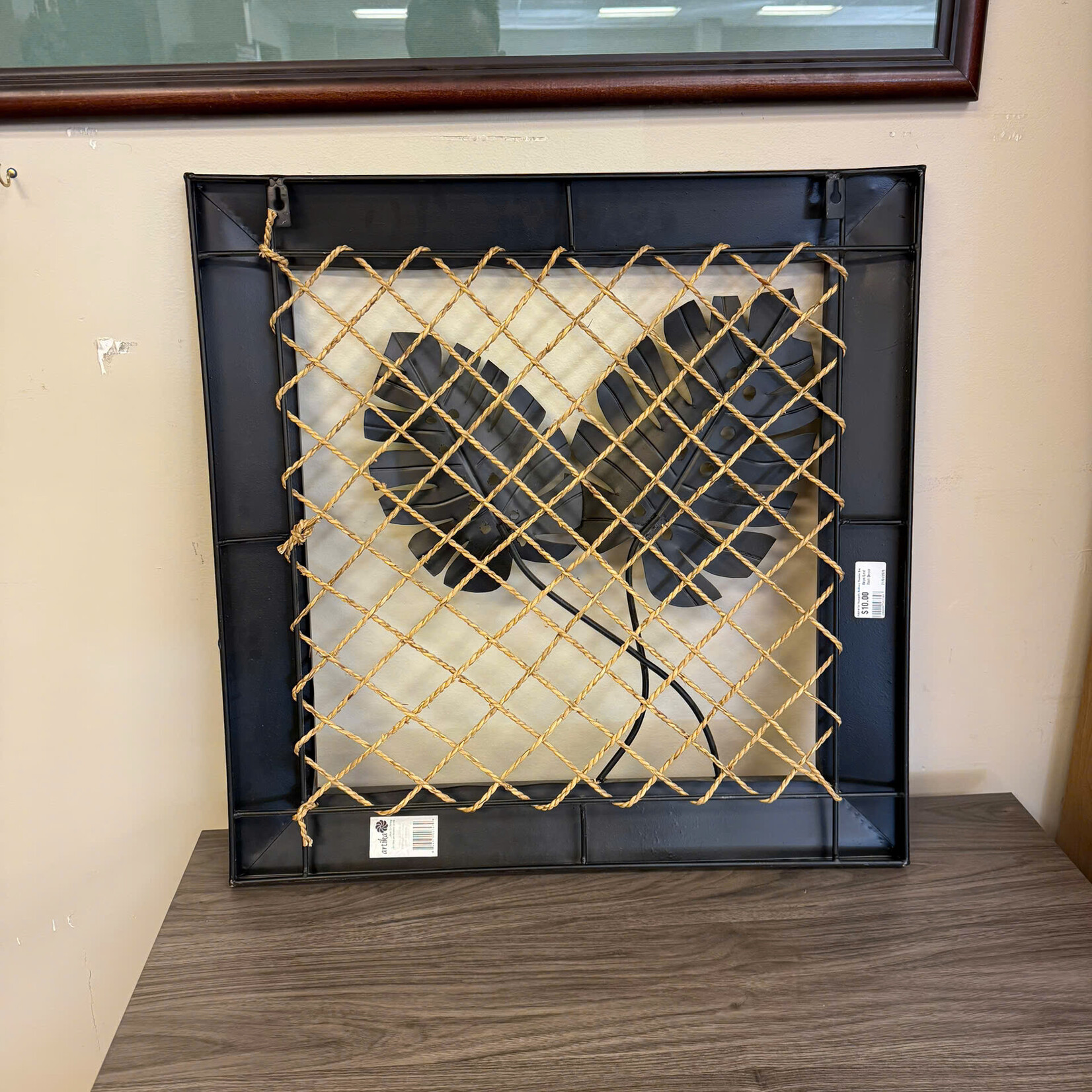 Rope/Leaf Wall Decor