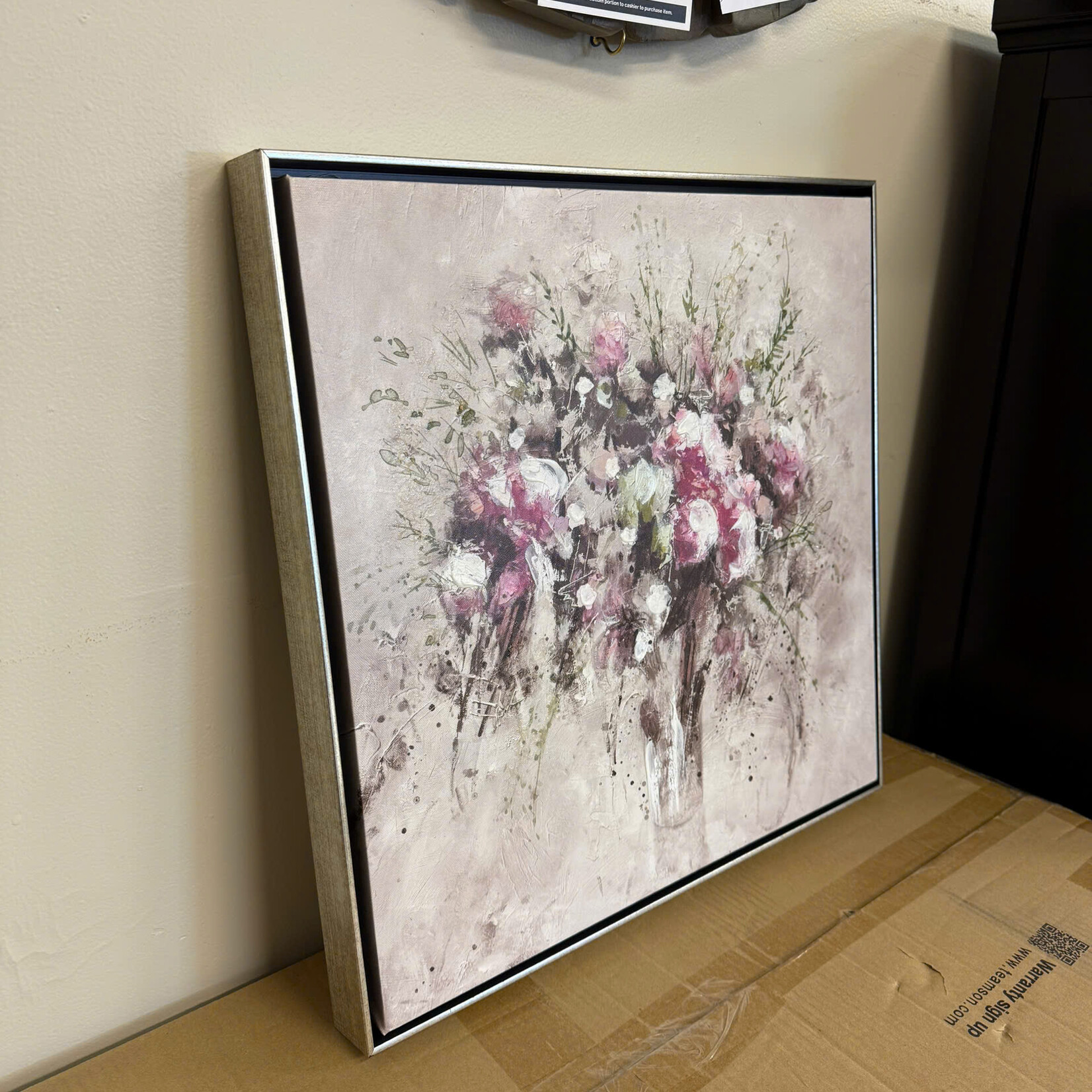 Roses In Vase Painting