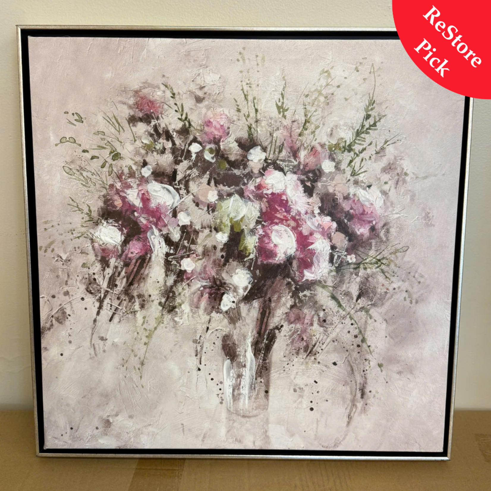 Roses In Vase Painting