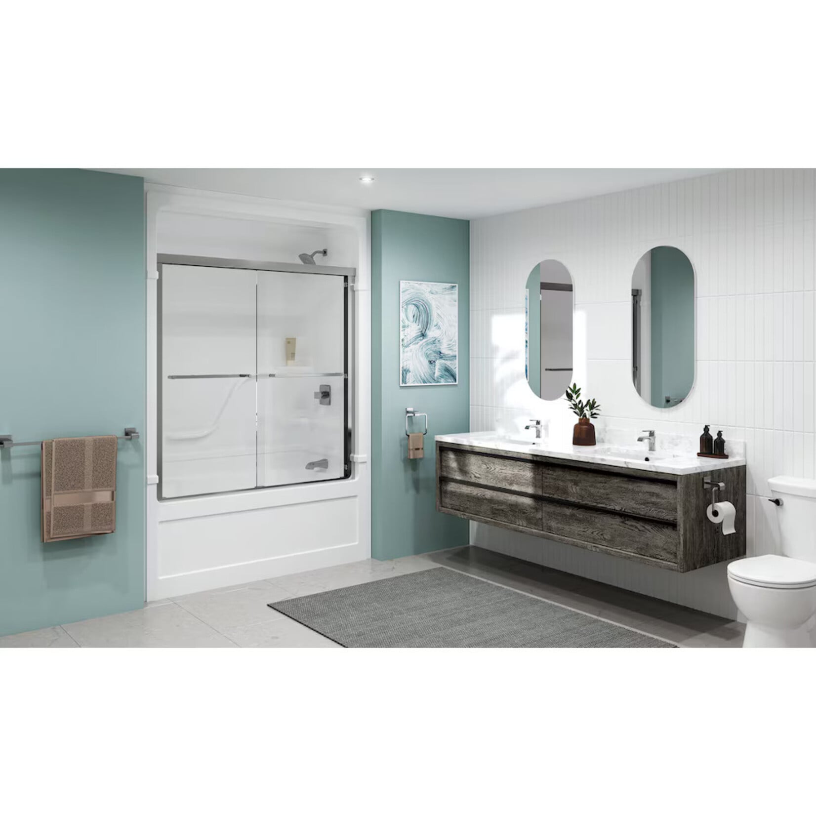 Maynor Bypass Tub Door