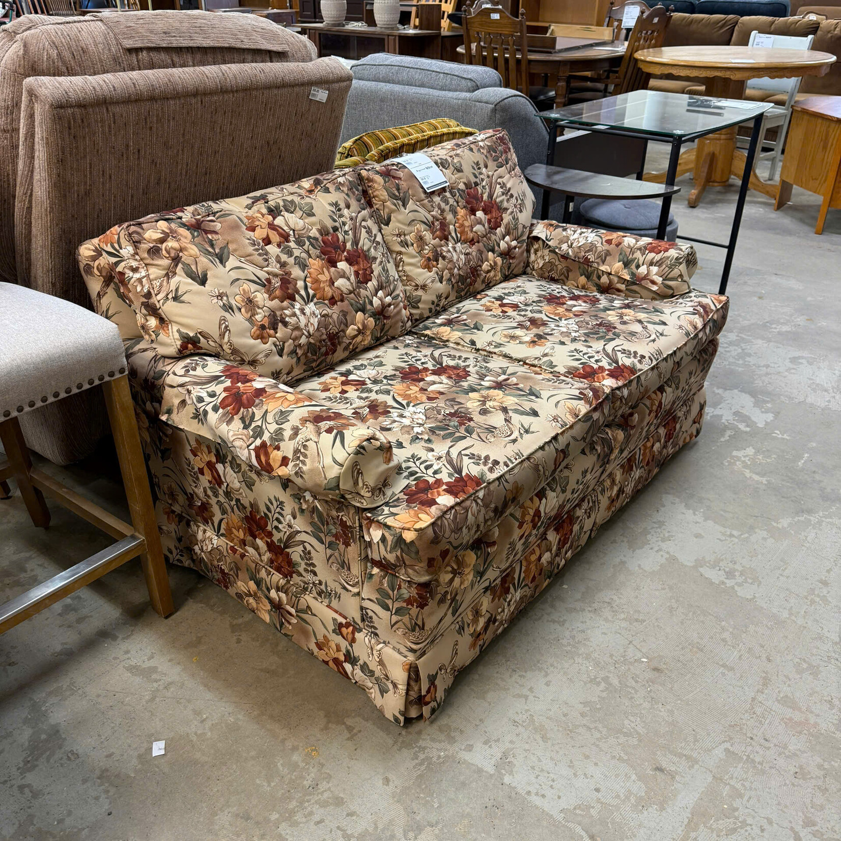 Floral Love Seat