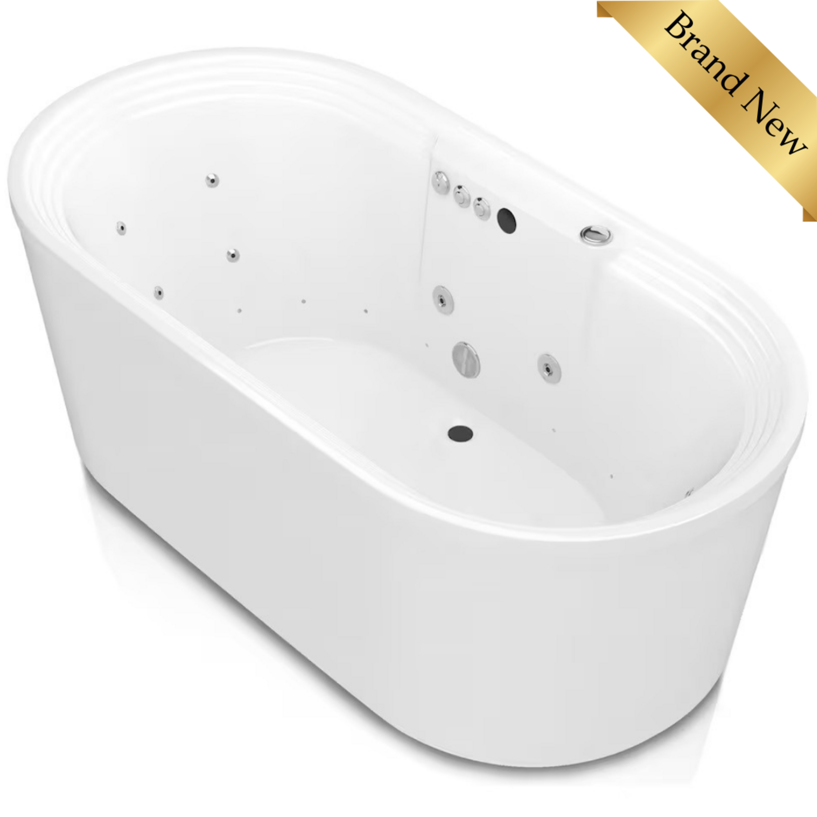 (Anzzi) Bathtub 67.37 inch