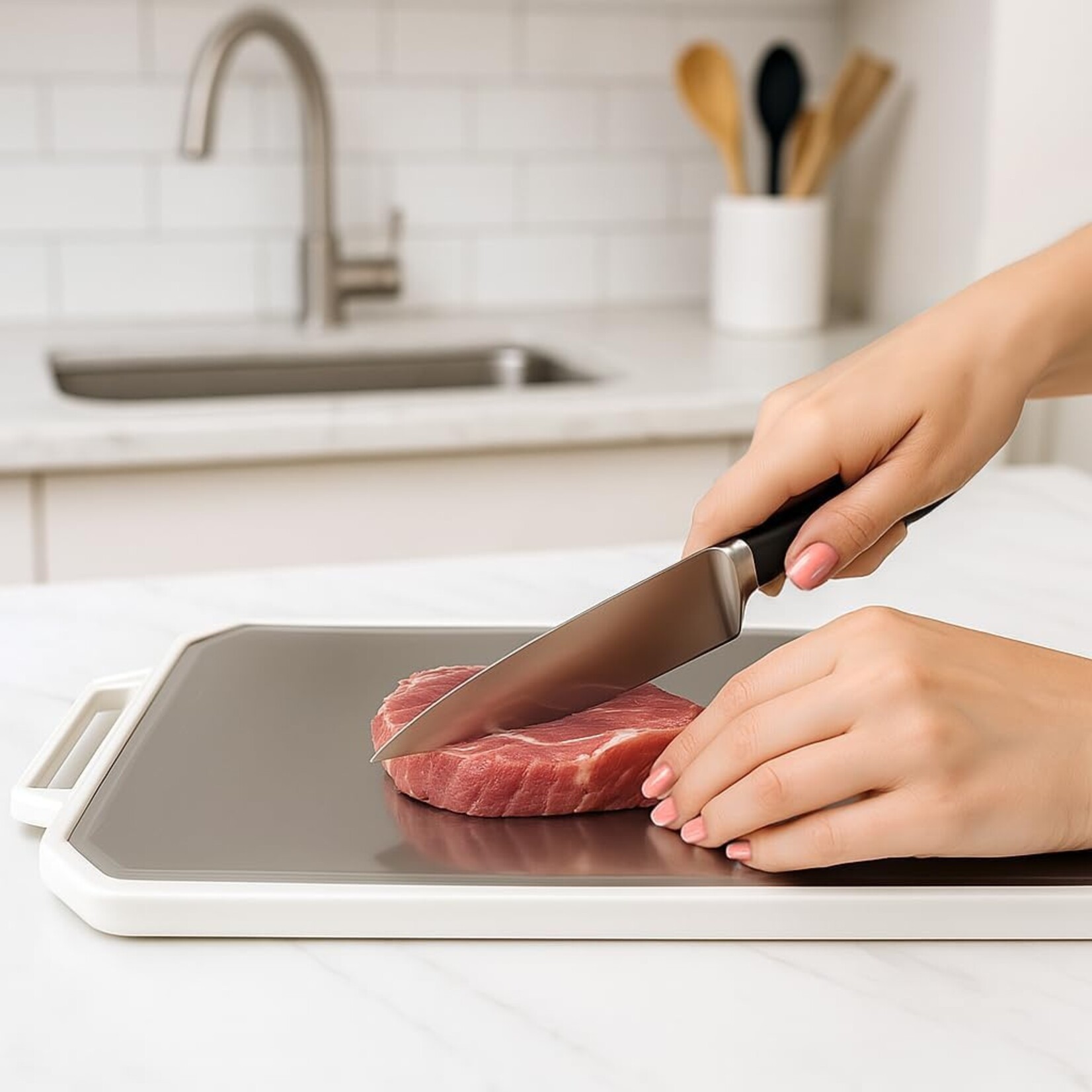 Stainless Steel Cutting Board
