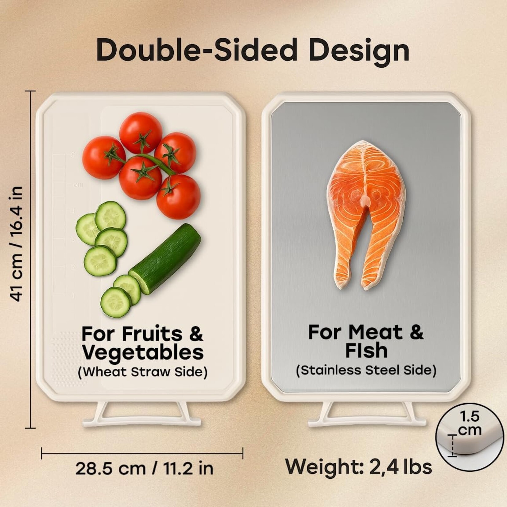 Stainless Steel Cutting Board