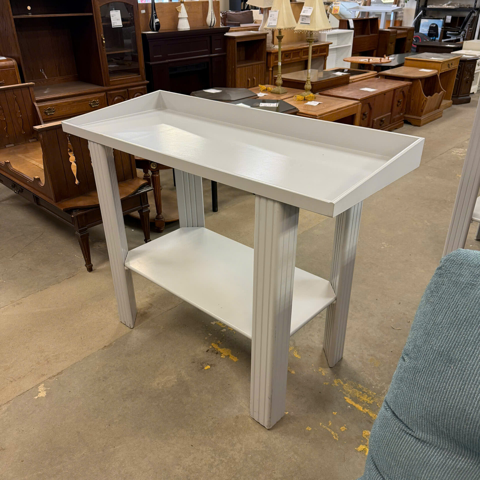 4' Grey Display Table