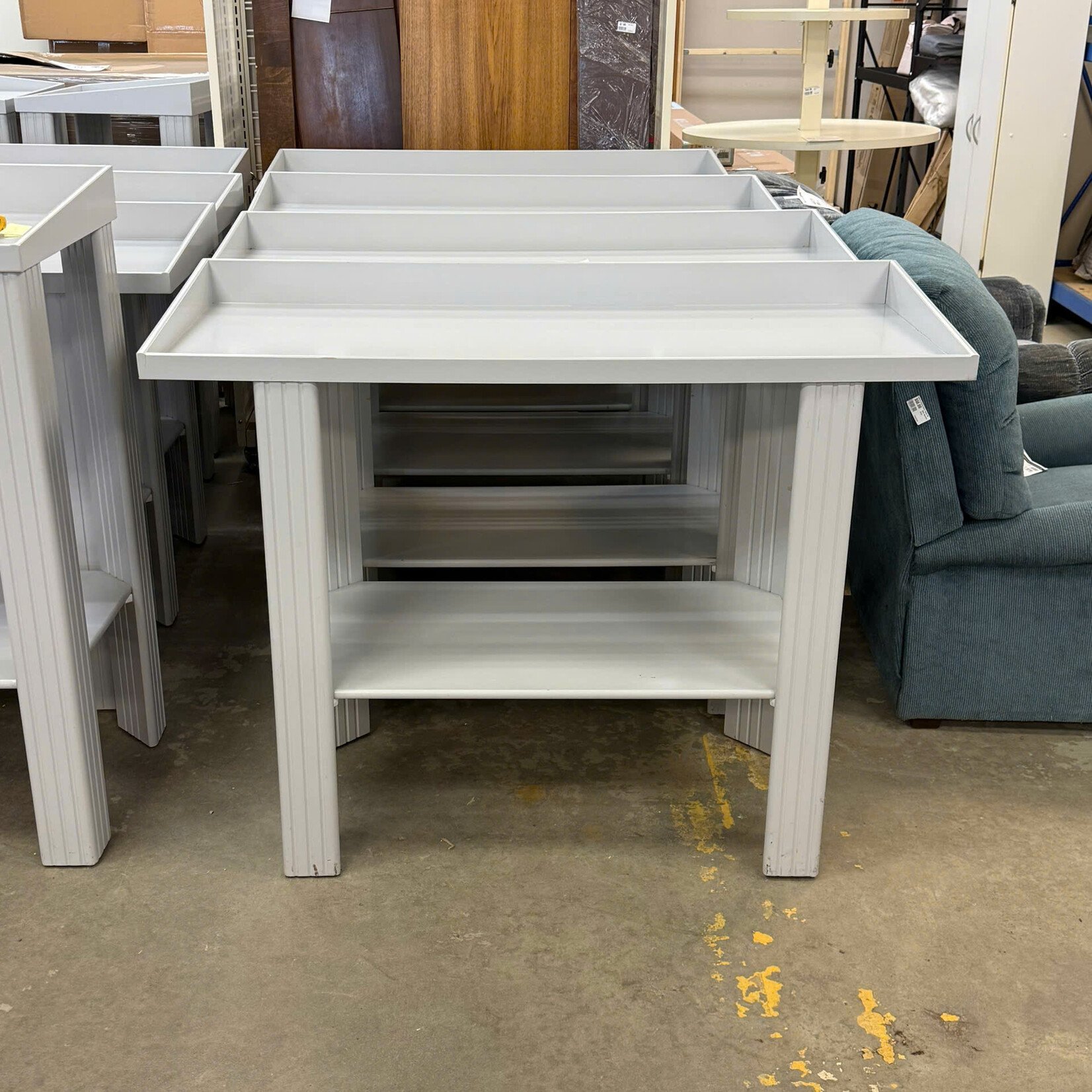 2" Grey Display Table