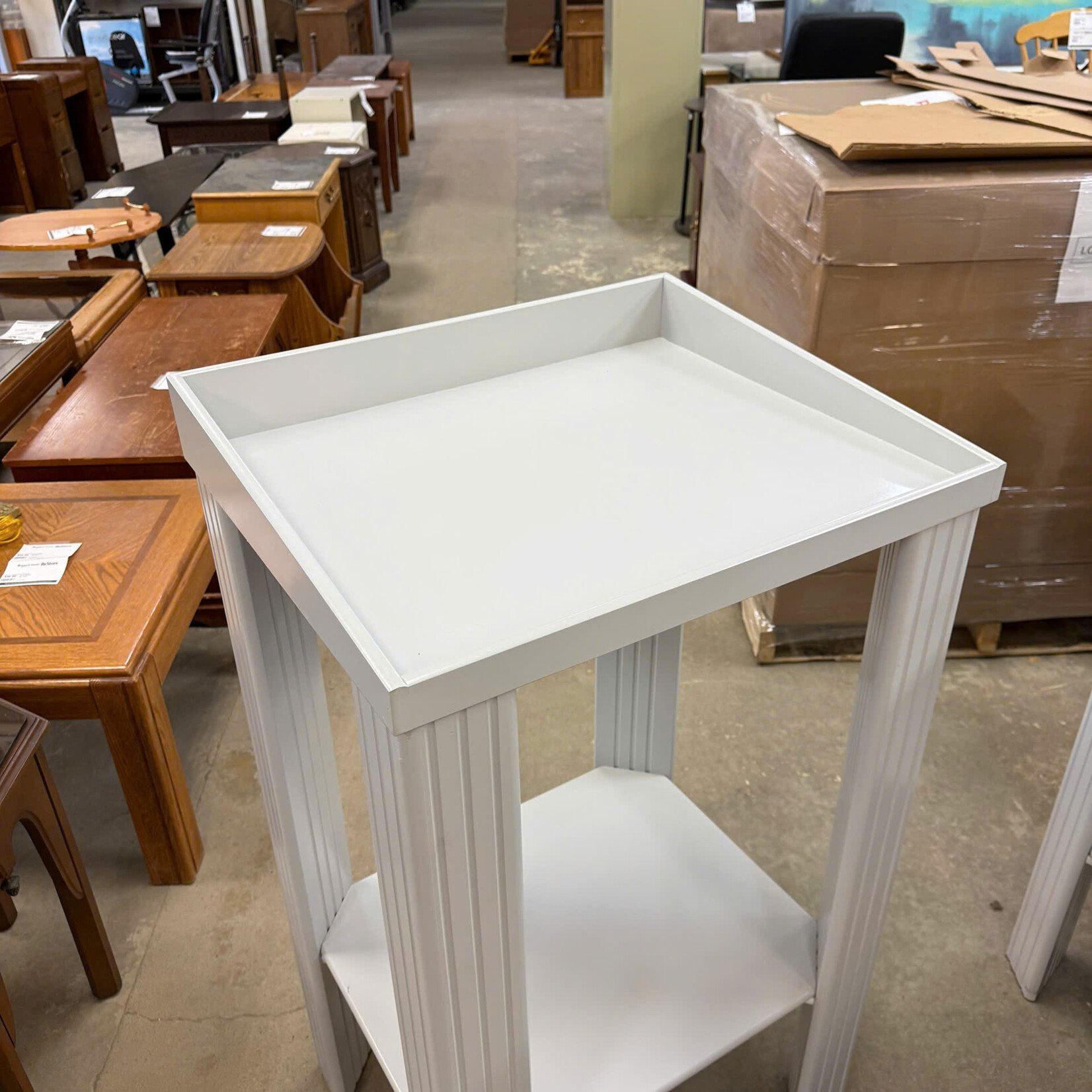 2" Grey Display Table