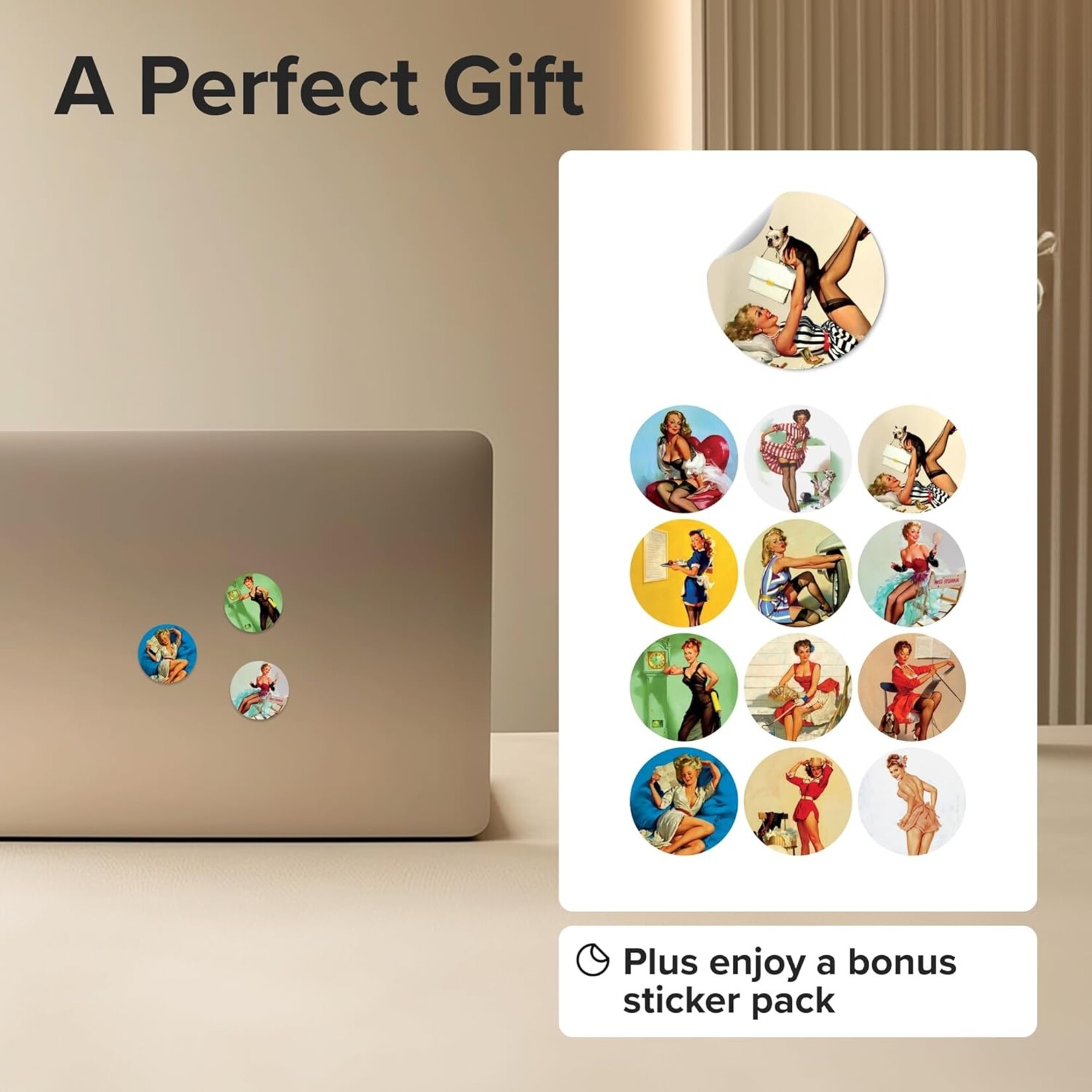 12Pcs Glass Fridge Magnets 